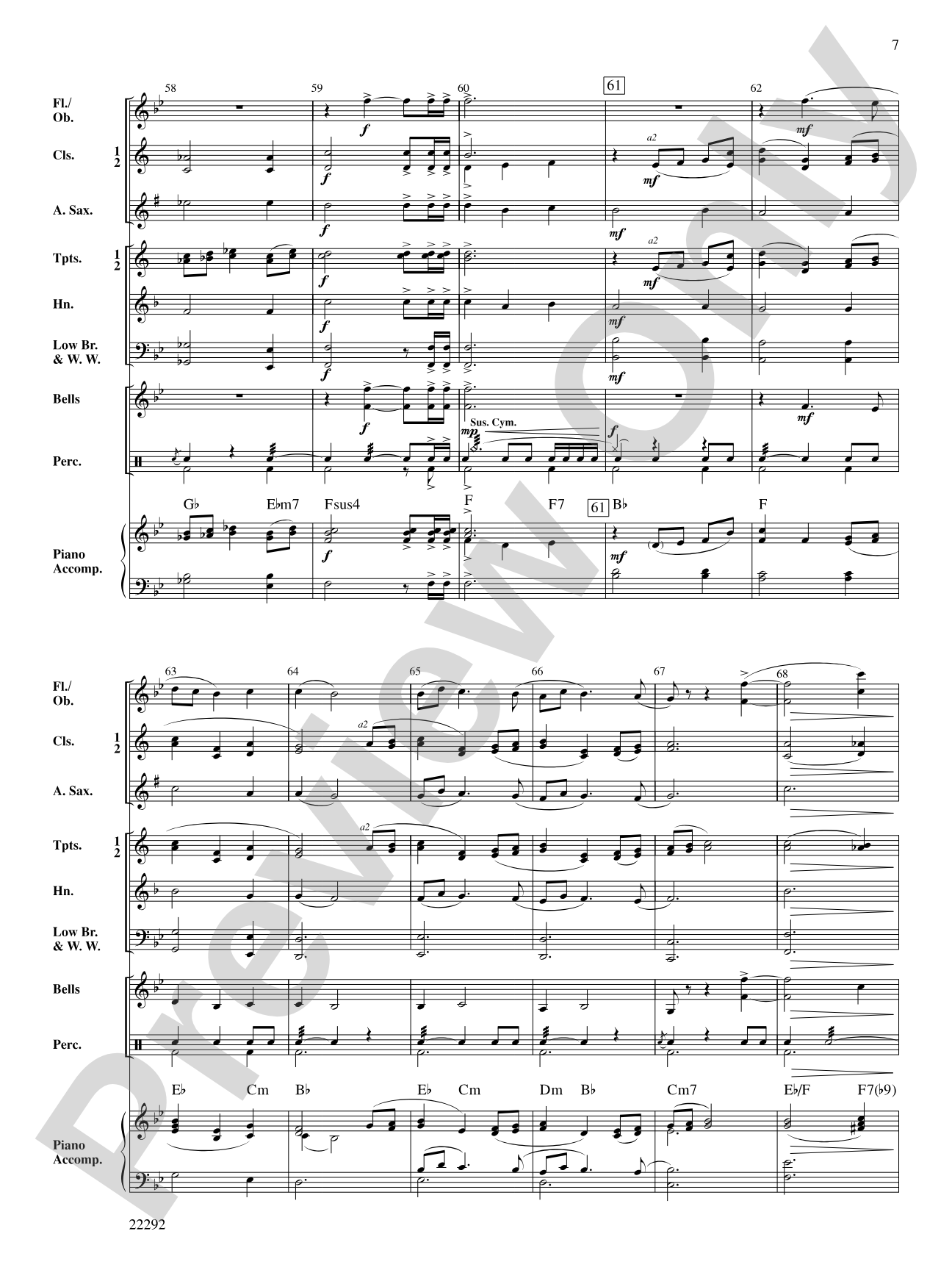 Echoes of Santa Fe: Concert Band Conductor Score & Parts