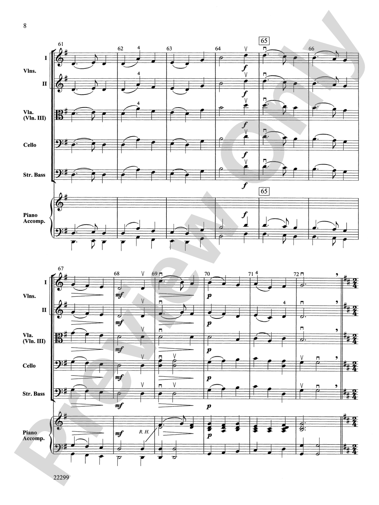 String a Song of Christmas: String Orchestra Conductor Score & Parts