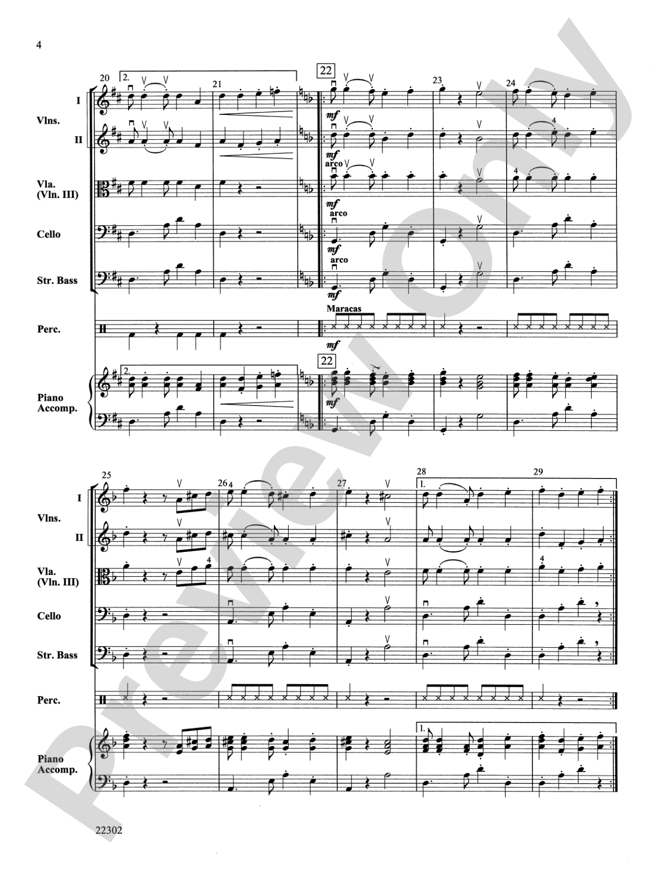 Toucan Tango: String Orchestra Conductor Score & Parts