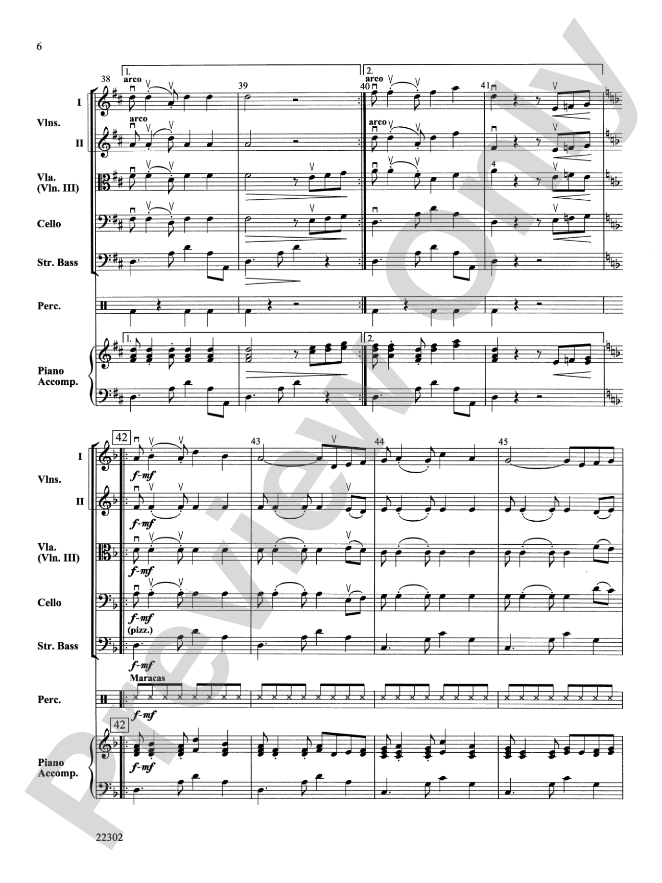 Toucan Tango: String Orchestra Conductor Score & Parts