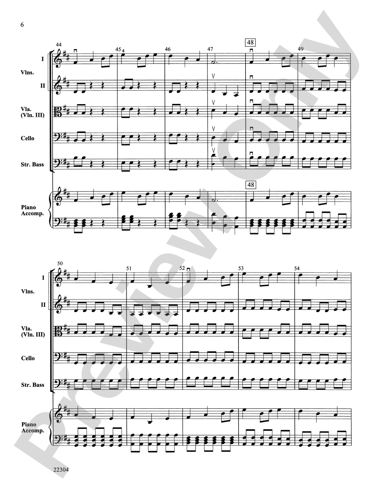 Kabuki Dance: String Orchestra Conductor Score & Parts
