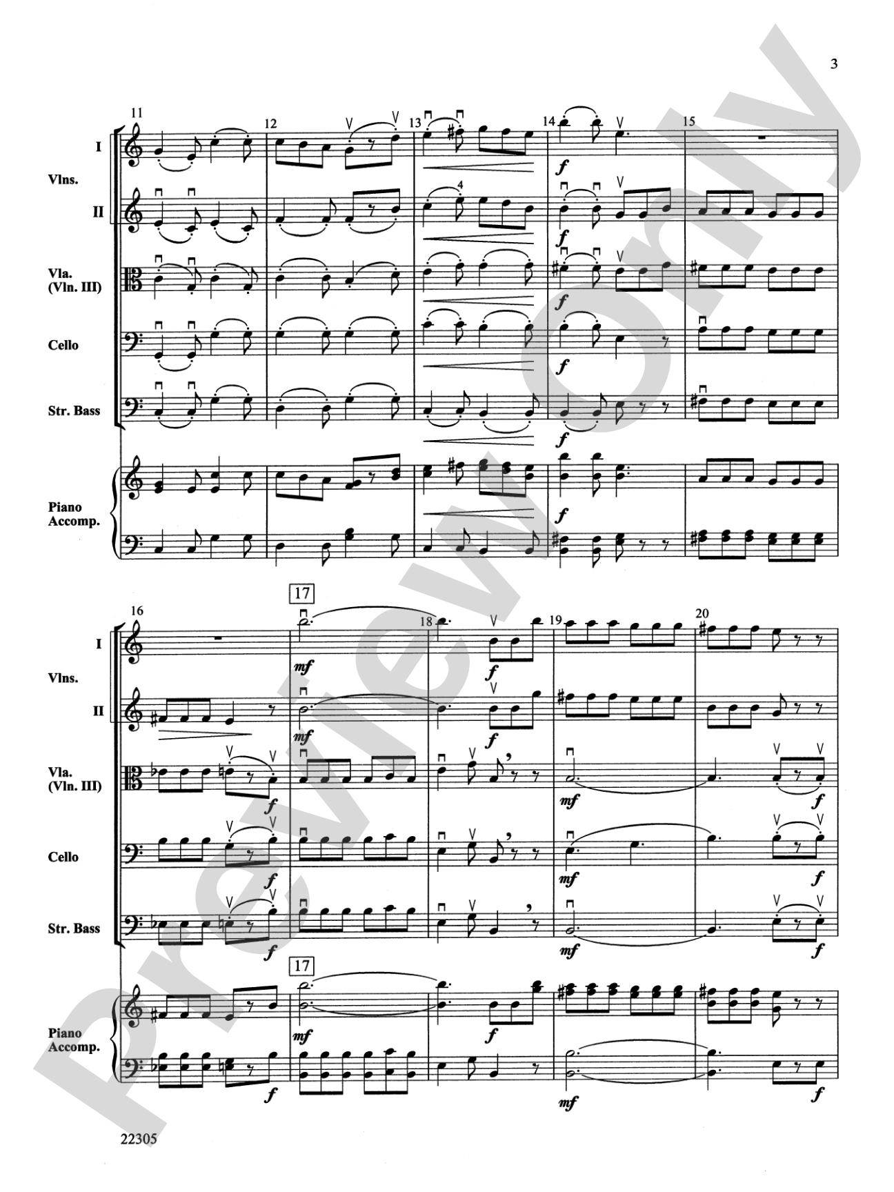 Pirates!: String Orchestra Conductor Score & Parts