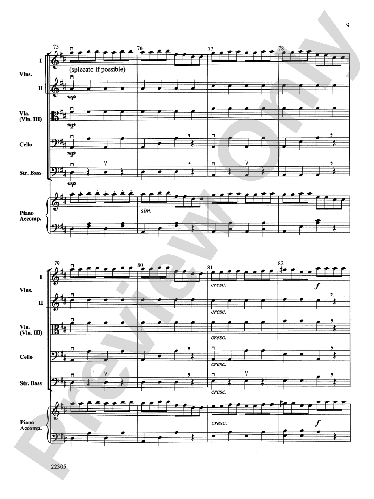Pirates!: String Orchestra Conductor Score & Parts
