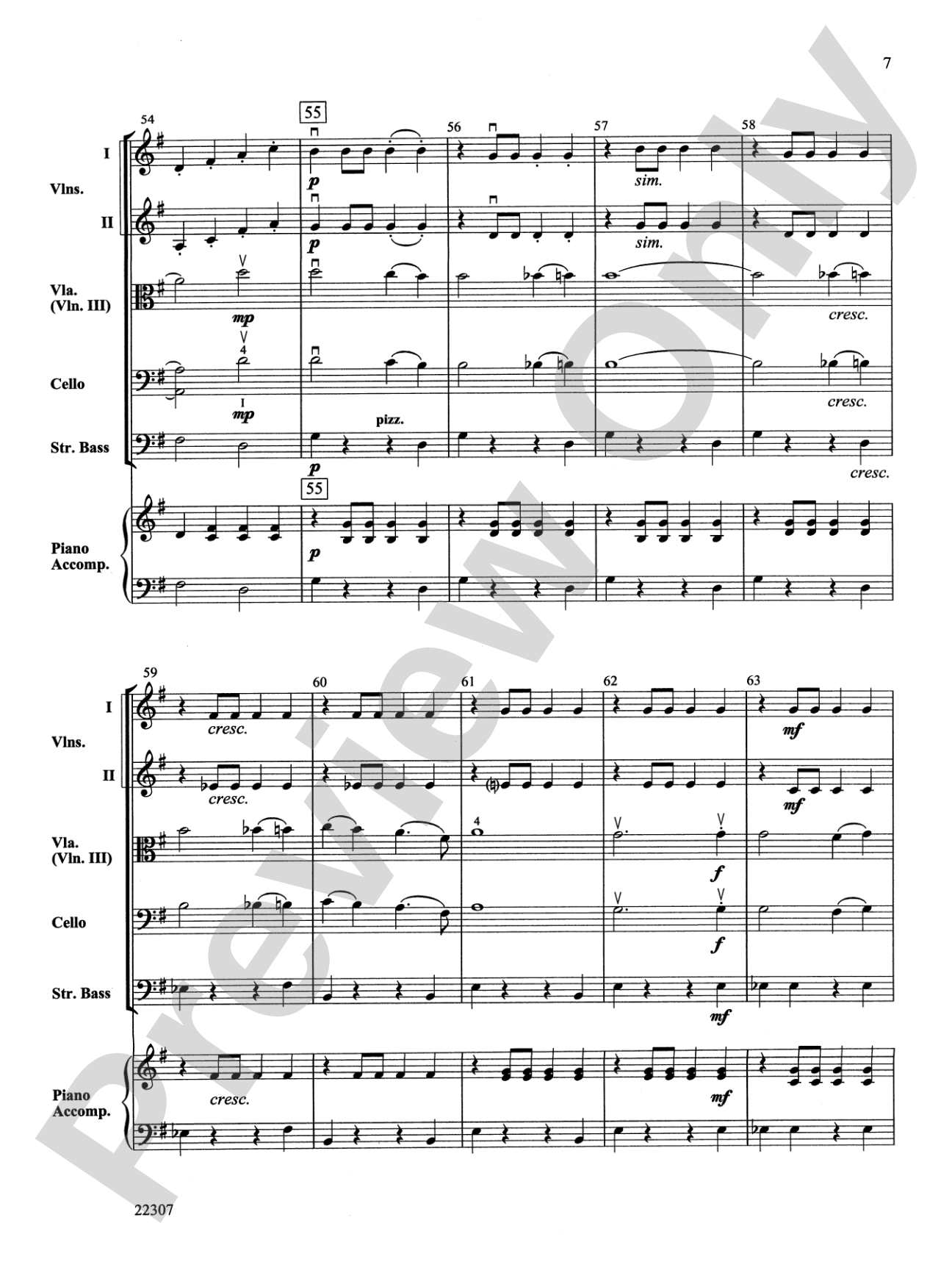 The Stars and Stripes Forever: String Orchestra Conductor Score & Parts