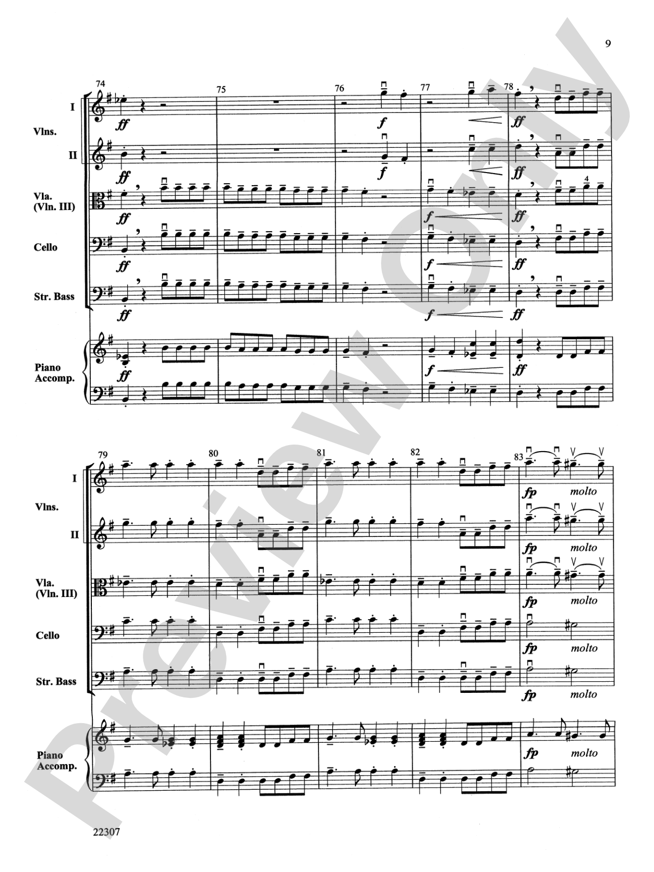 The Stars and Stripes Forever: String Orchestra Conductor Score & Parts