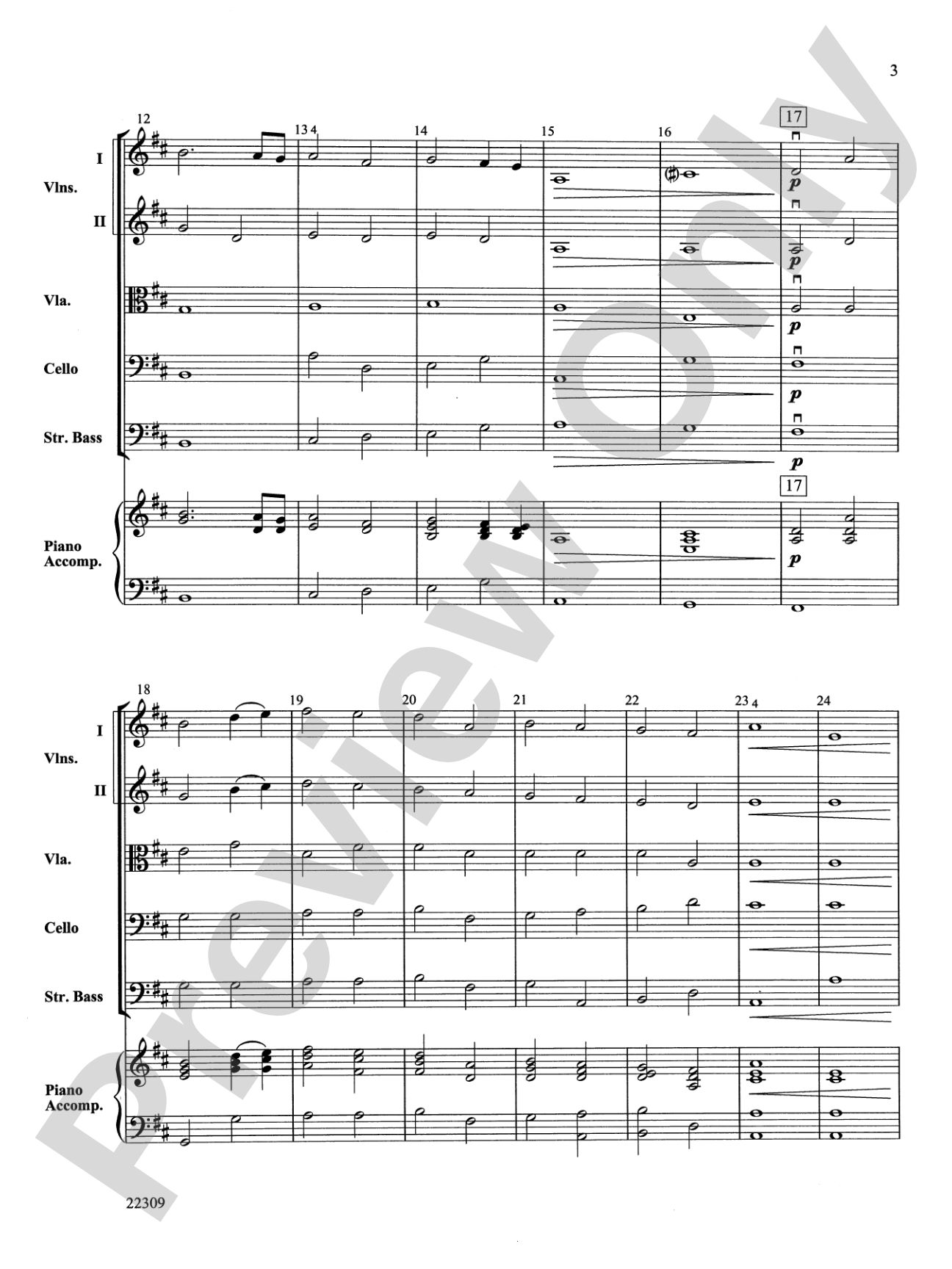 Fanfare and Celebration: String Orchestra Conductor Score & Parts