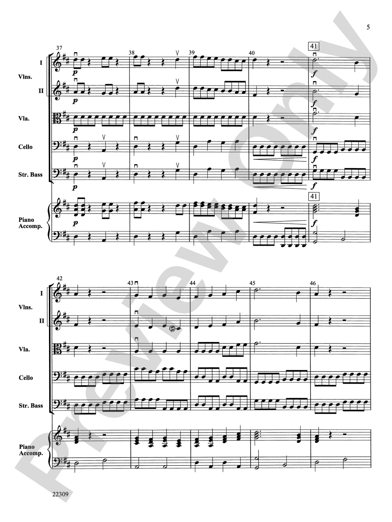 Fanfare and Celebration: String Orchestra Conductor Score & Parts