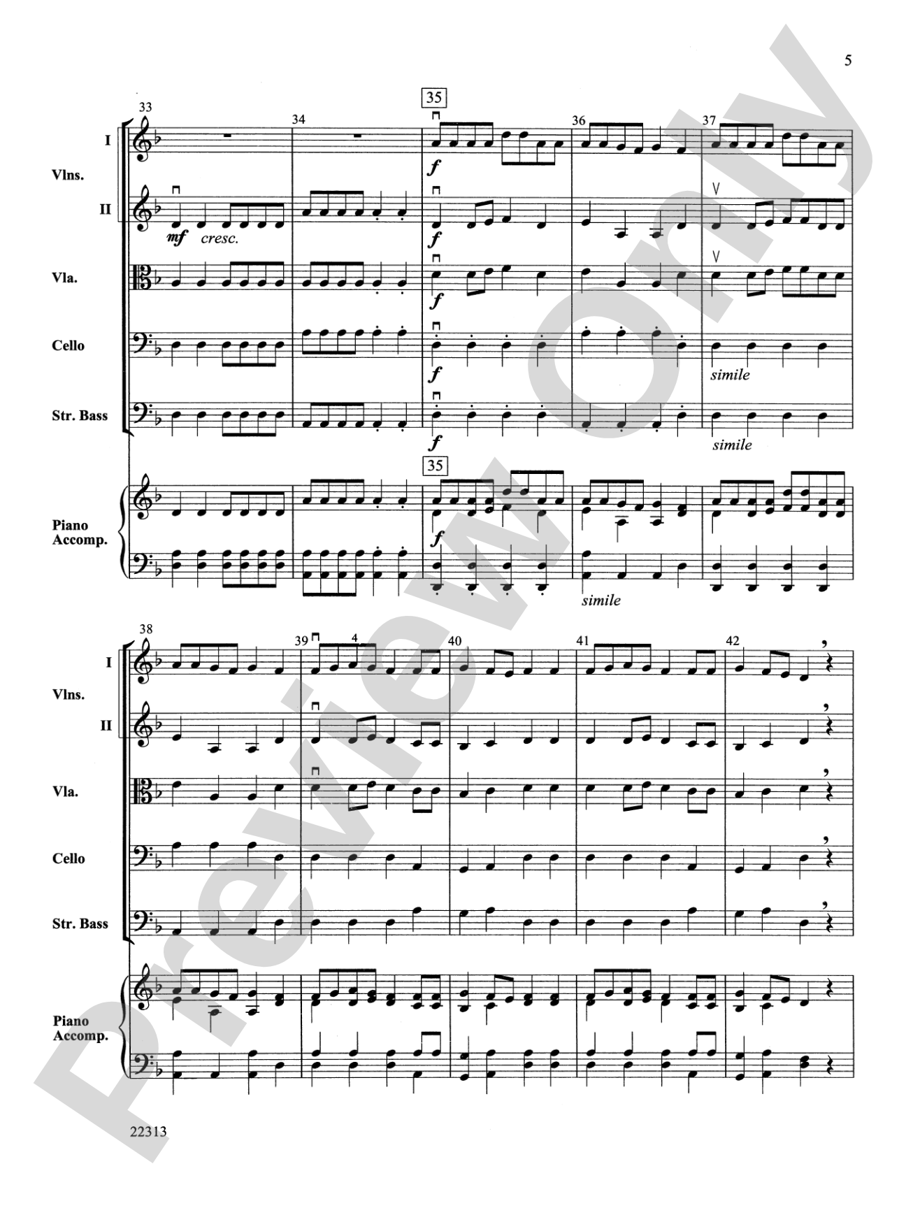 Chanuka, Oh Chanukah: String Orchestra Conductor Score & Parts