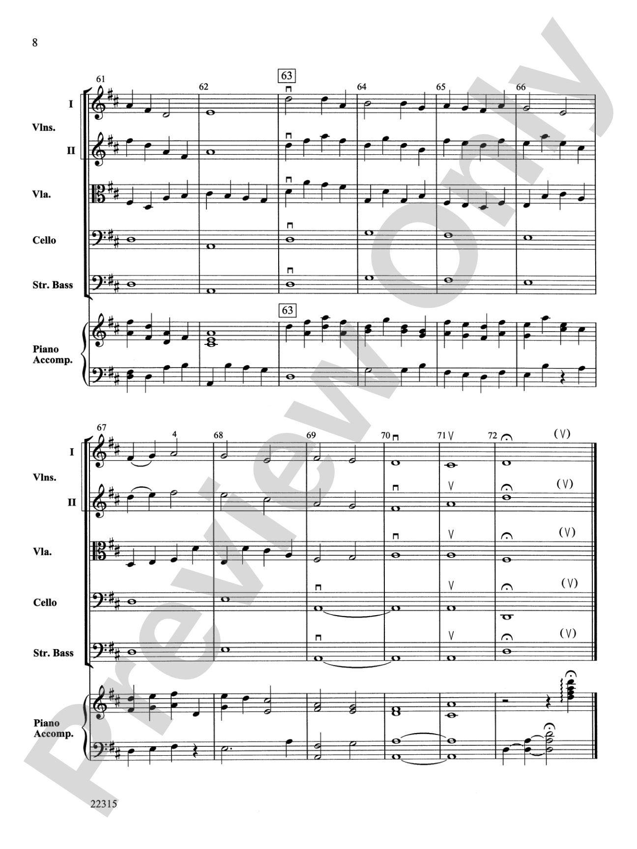String Celebration: String Orchestra Conductor Score & Parts