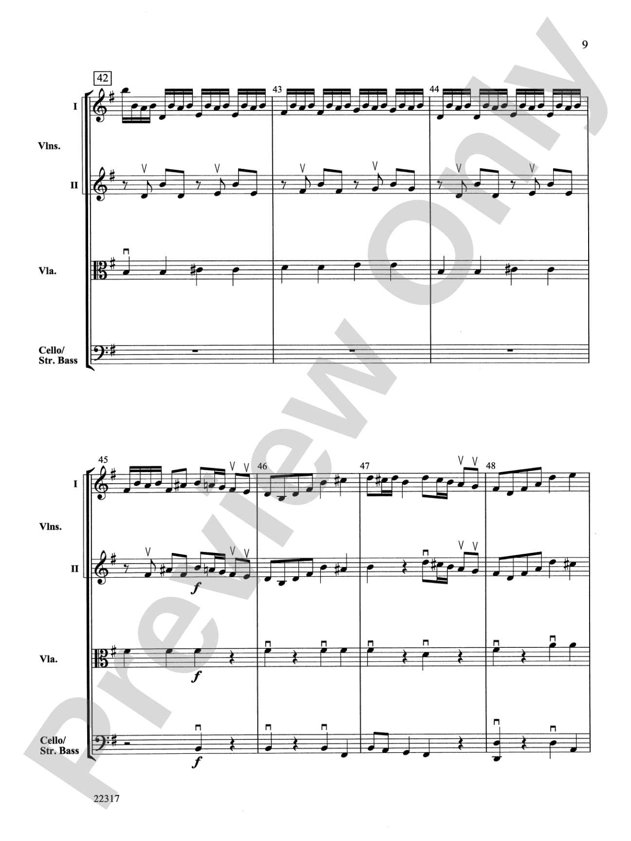 Concerto in G Major: Score