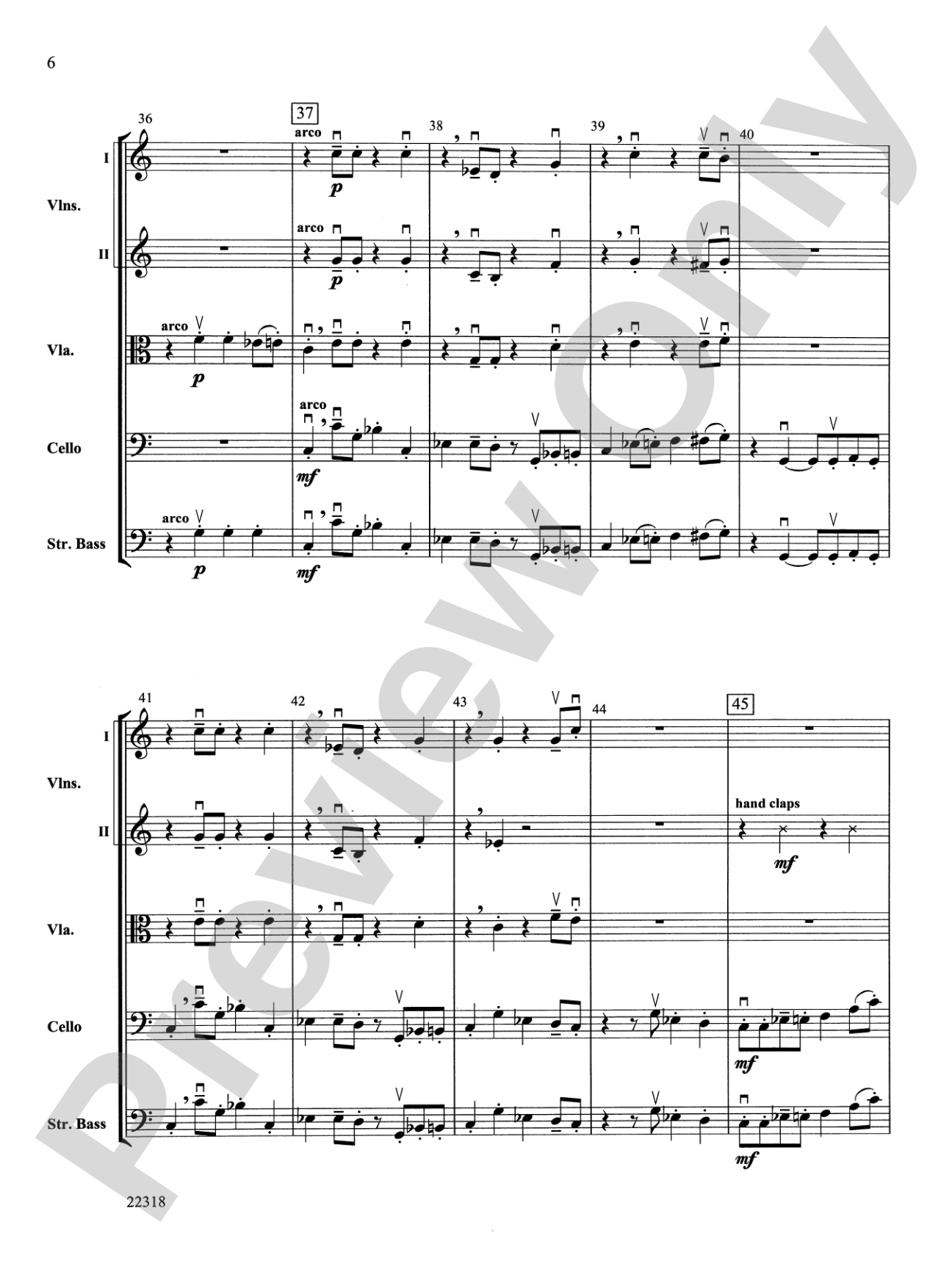 Lemon Twist: String Orchestra Conductor Score & Parts