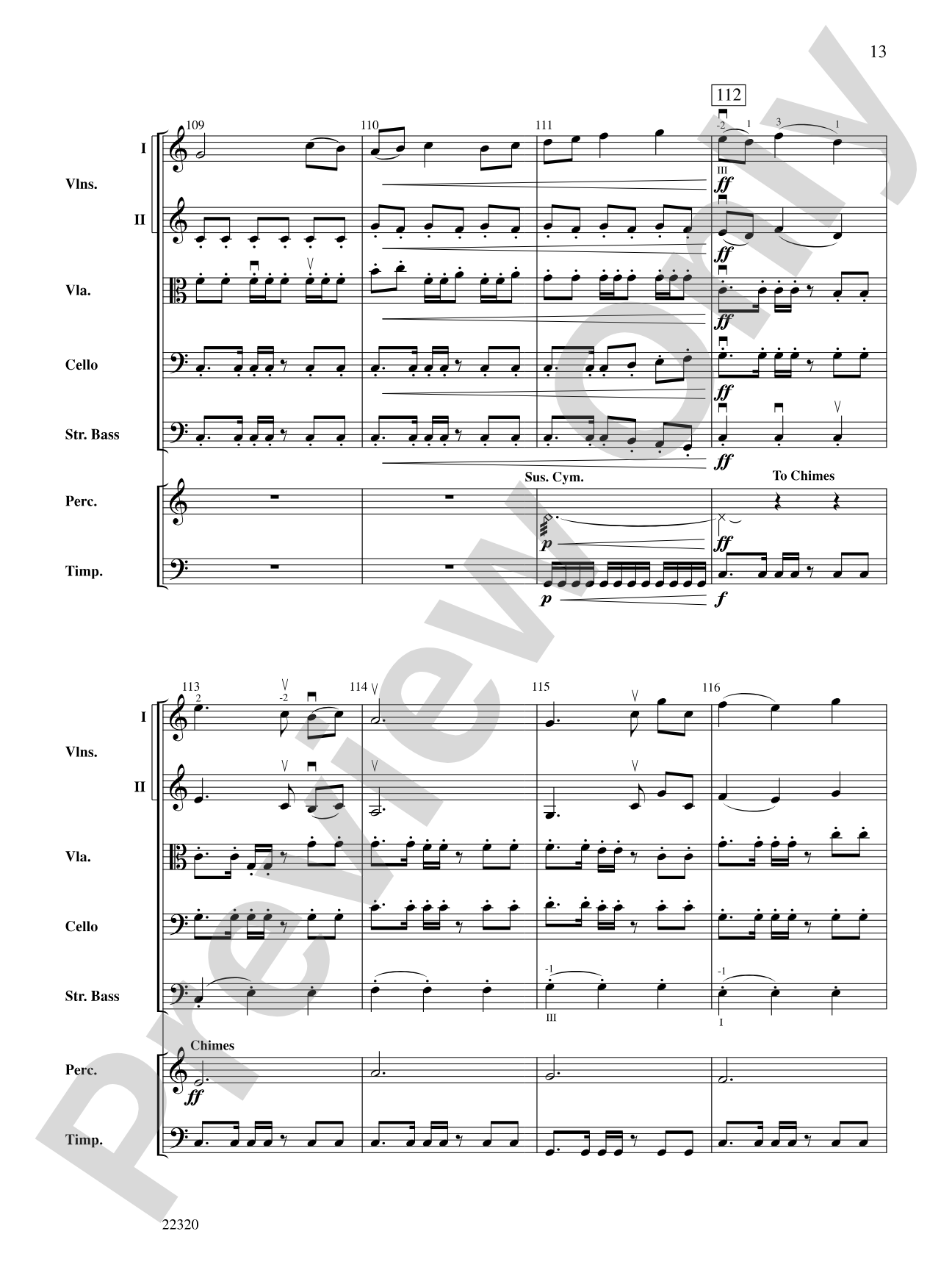 Westward Motion: String Orchestra Conductor Score & Parts