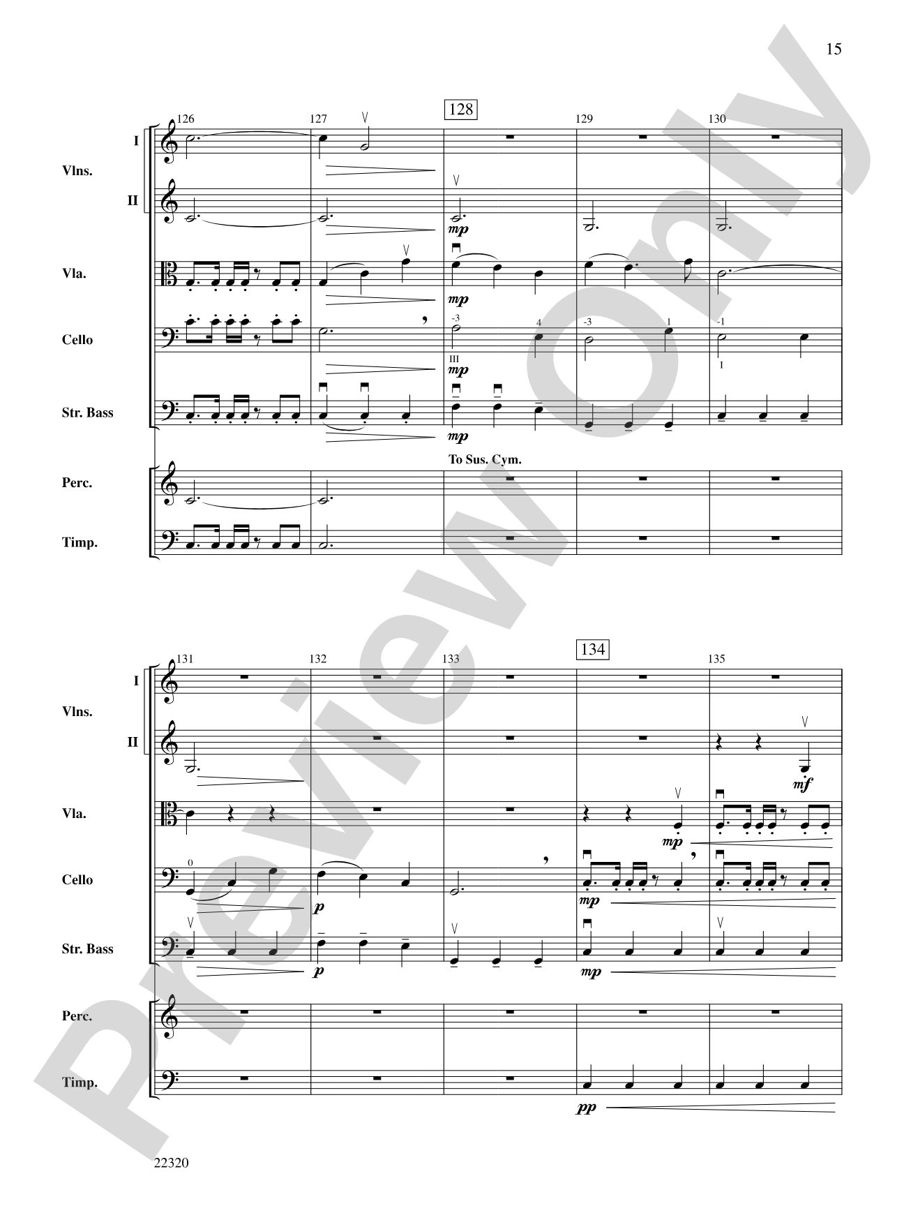 Westward Motion: String Orchestra Conductor Score & Parts