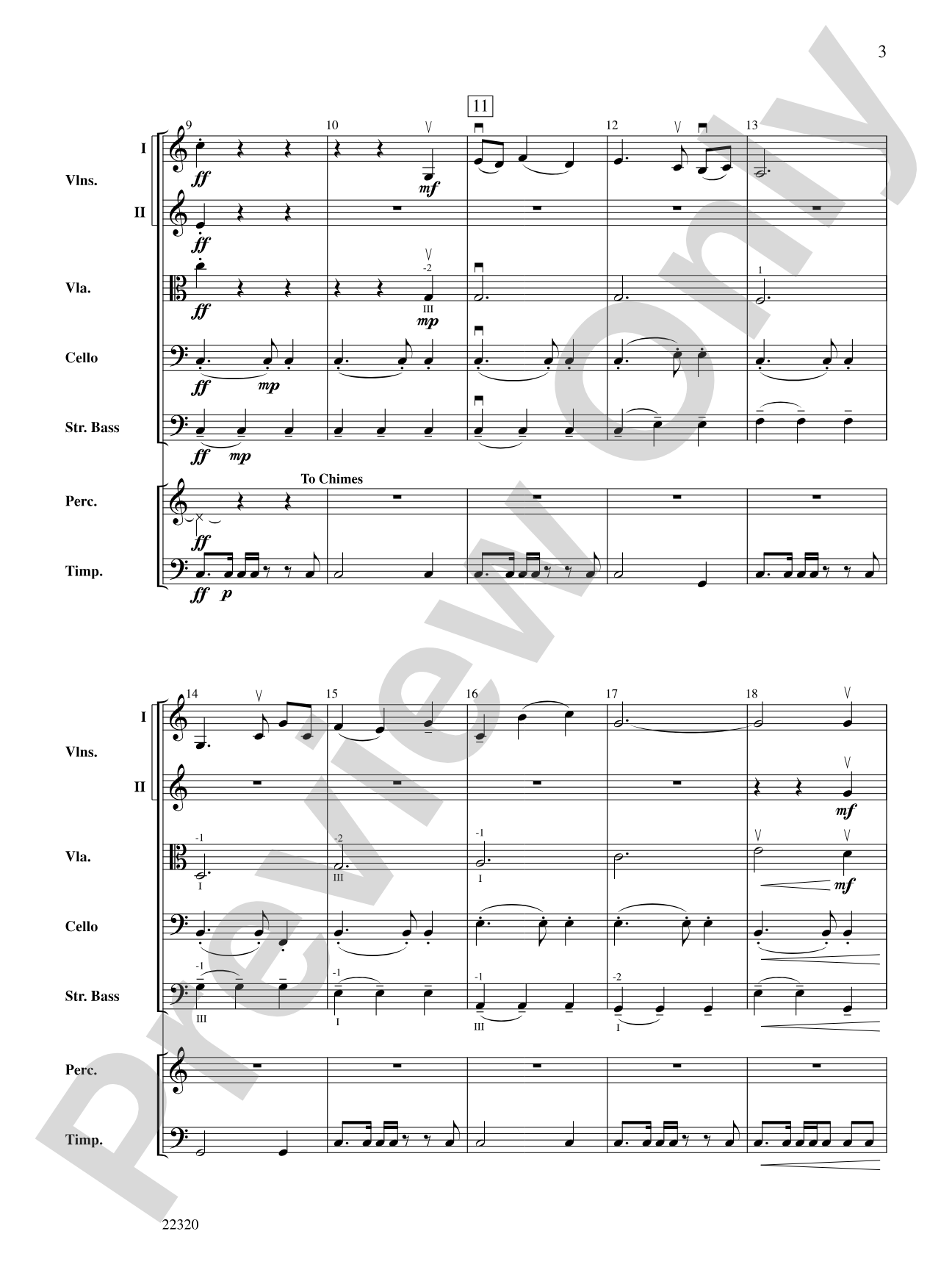 Westward Motion: String Orchestra Conductor Score & Parts