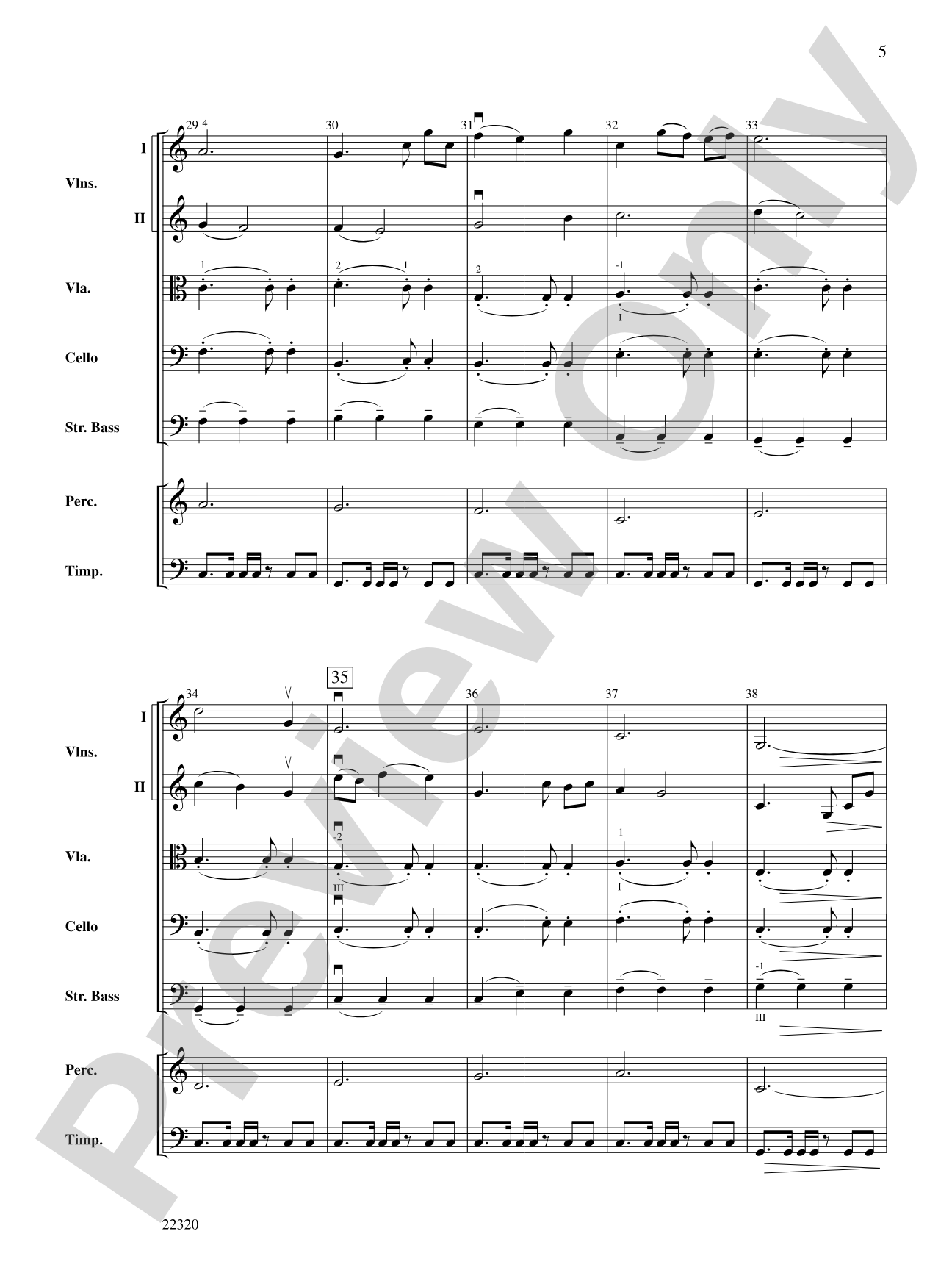 Westward Motion: String Orchestra Conductor Score & Parts