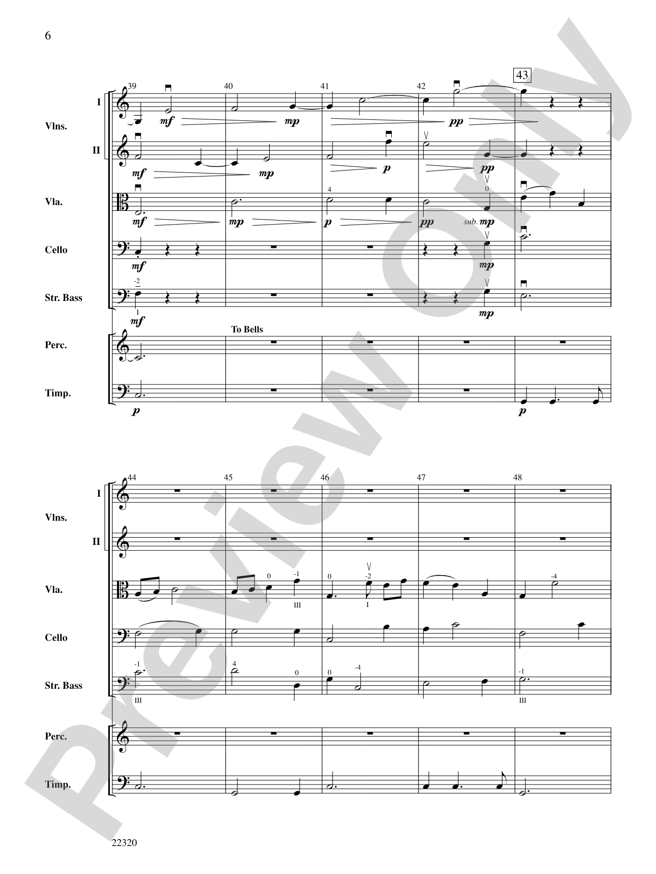 Westward Motion: String Orchestra Conductor Score & Parts
