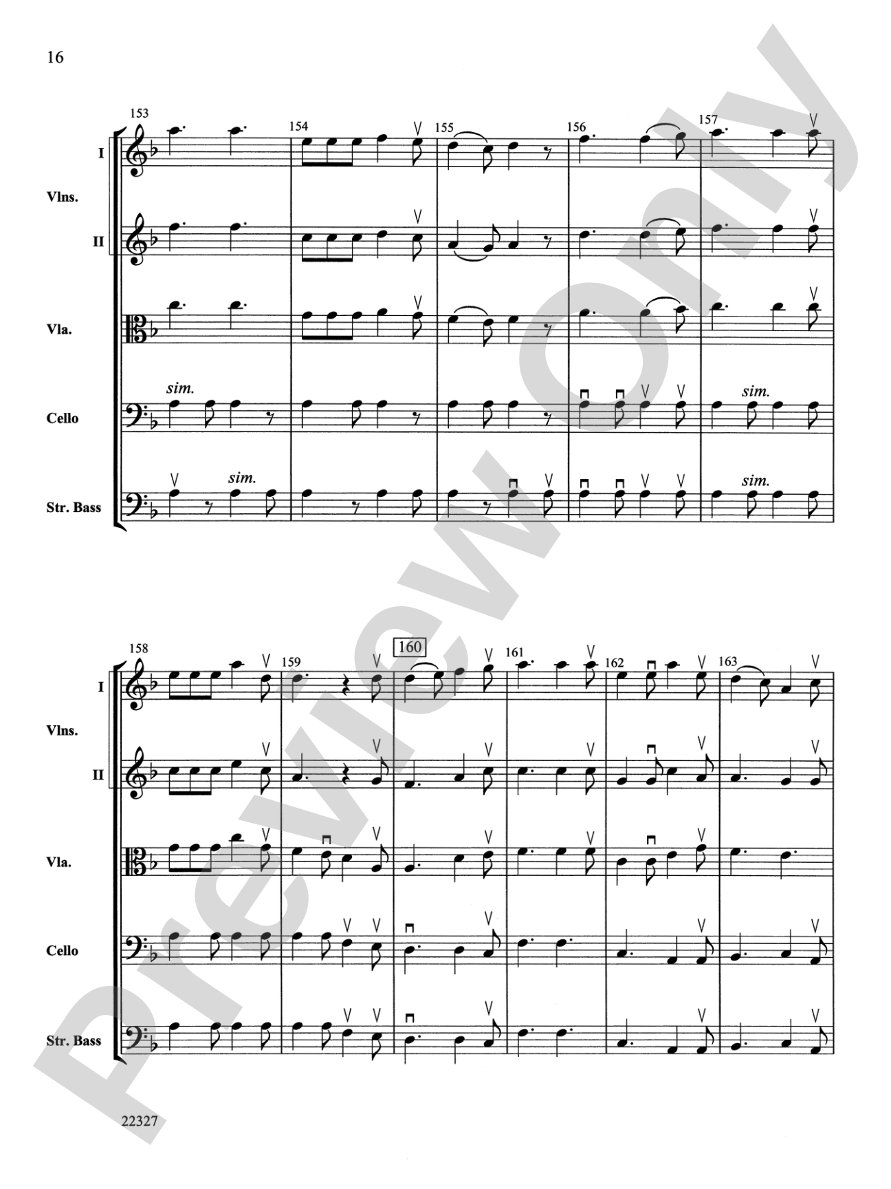 Shaker Dance and Lament: String Orchestra Conductor Score & Parts