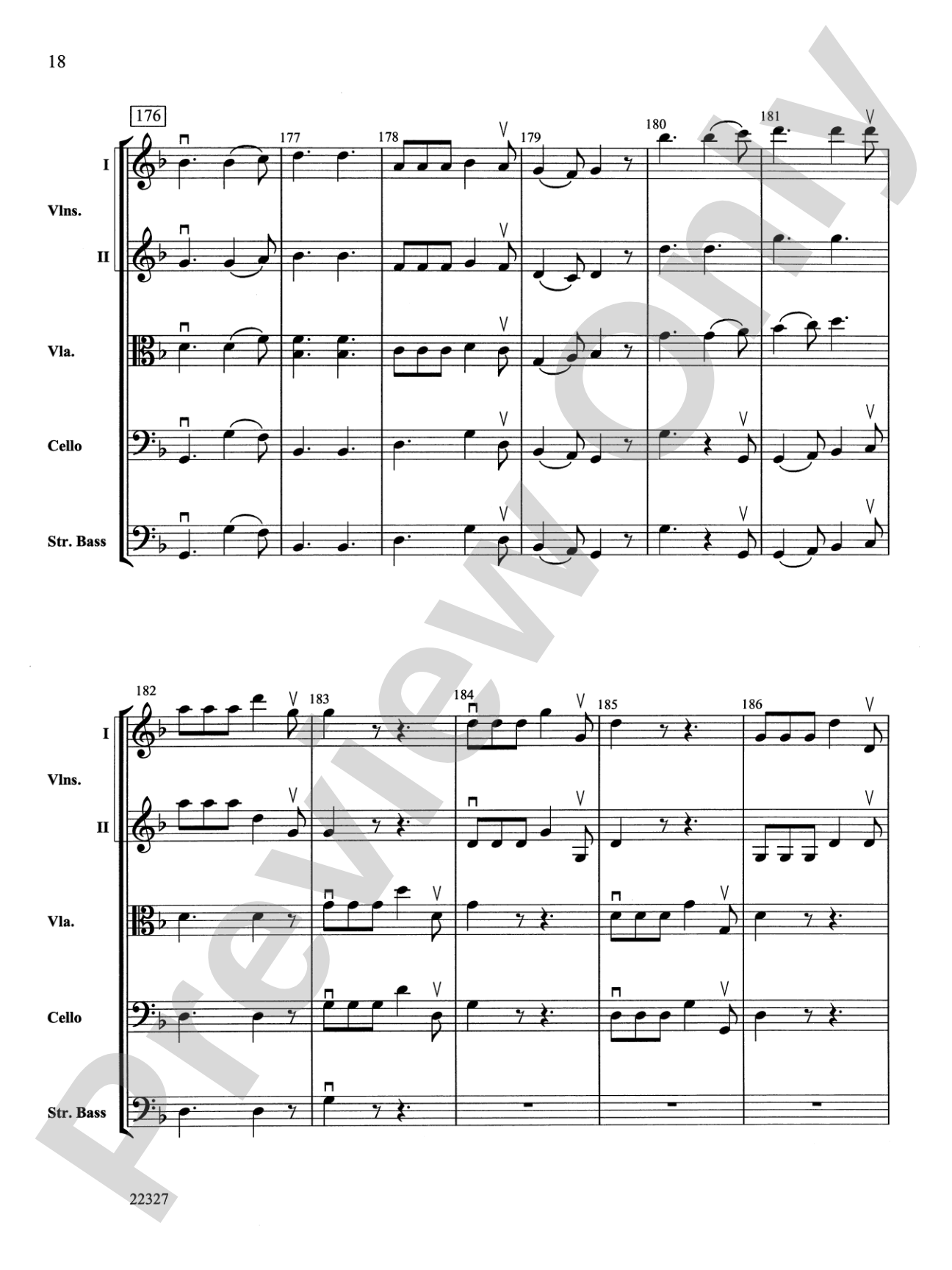 Shaker Dance and Lament: String Orchestra Conductor Score & Parts
