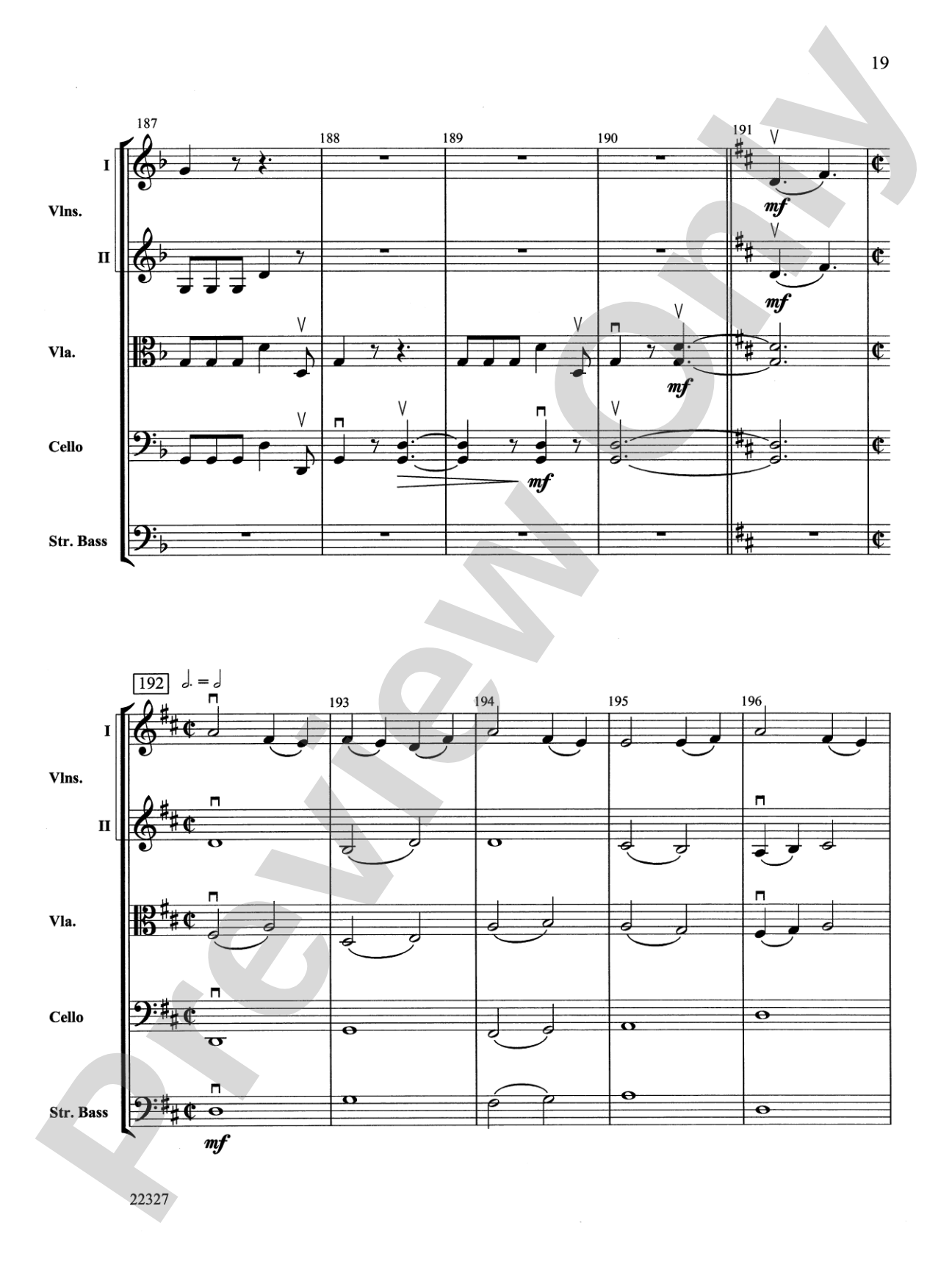 Shaker Dance and Lament: String Orchestra Conductor Score & Parts