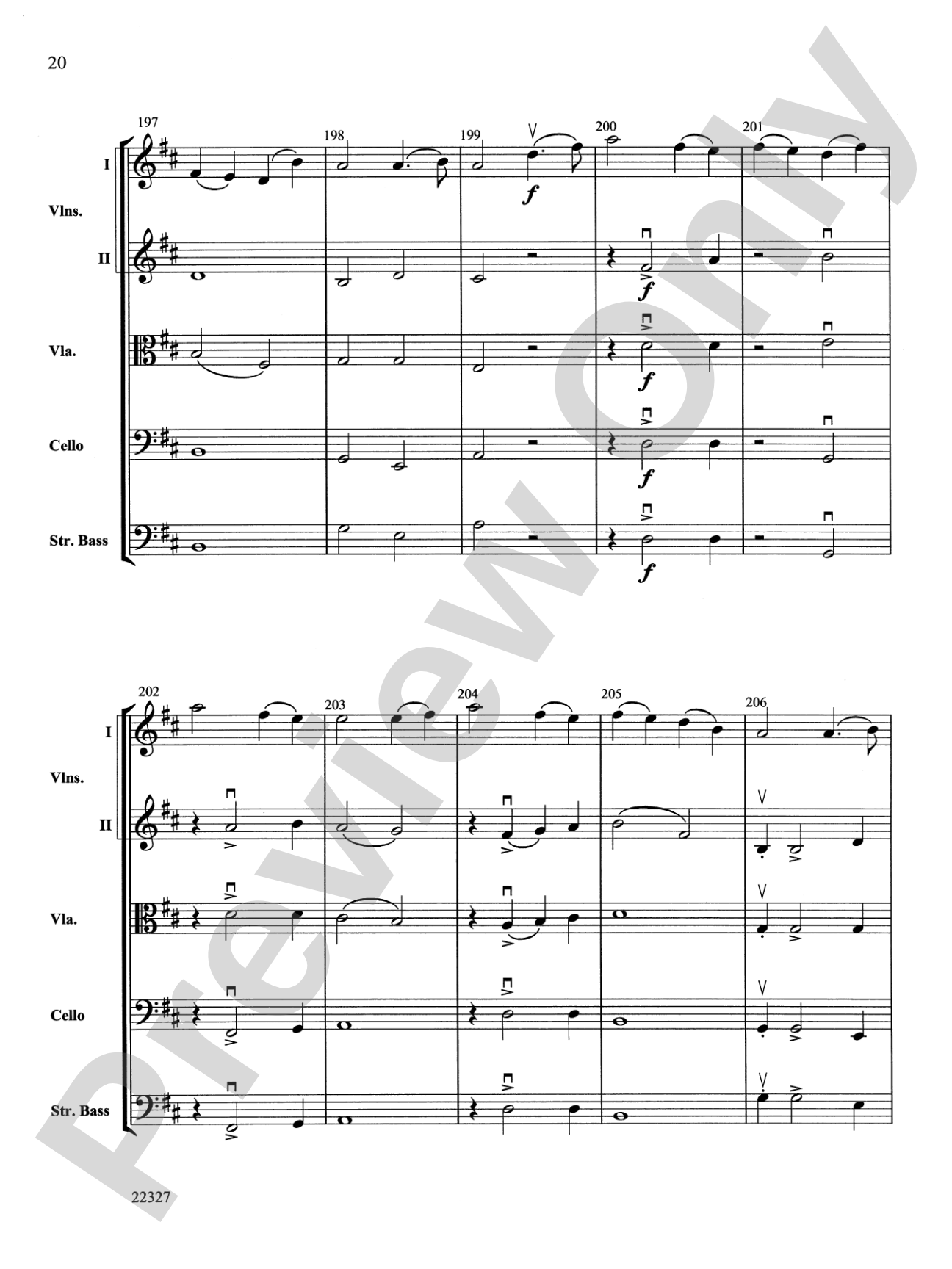 Shaker Dance and Lament: String Orchestra Conductor Score & Parts