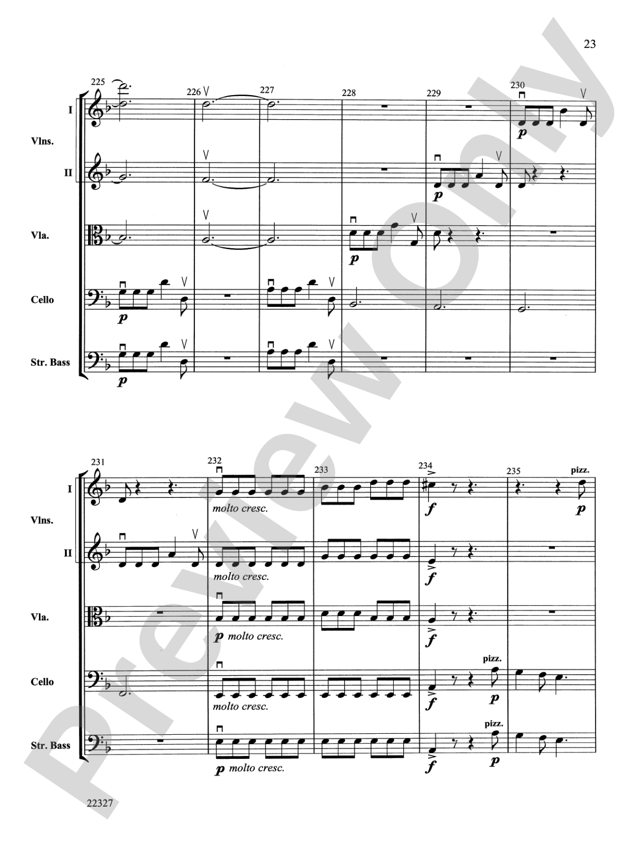 Shaker Dance and Lament: String Orchestra Conductor Score & Parts