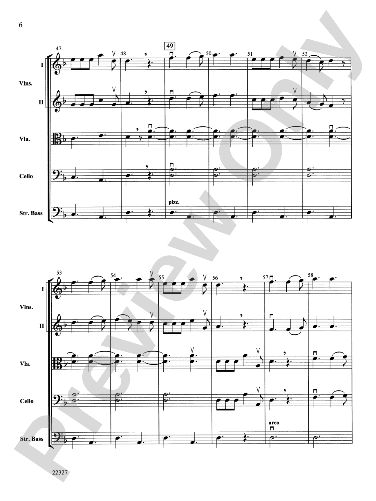 Shaker Dance and Lament: String Orchestra Conductor Score & Parts