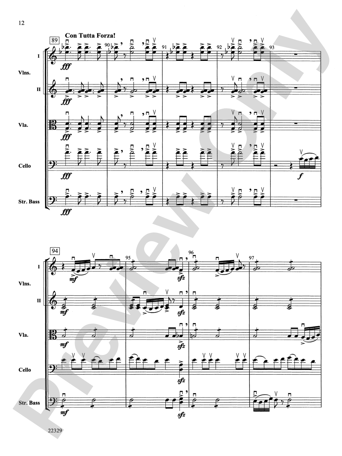 Vir-Cello Reality: String Orchestra Conductor Score & Parts
