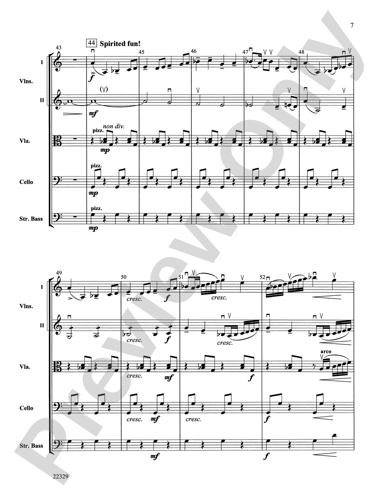 Vir-Cello Reality: String Orchestra Conductor Score & Parts