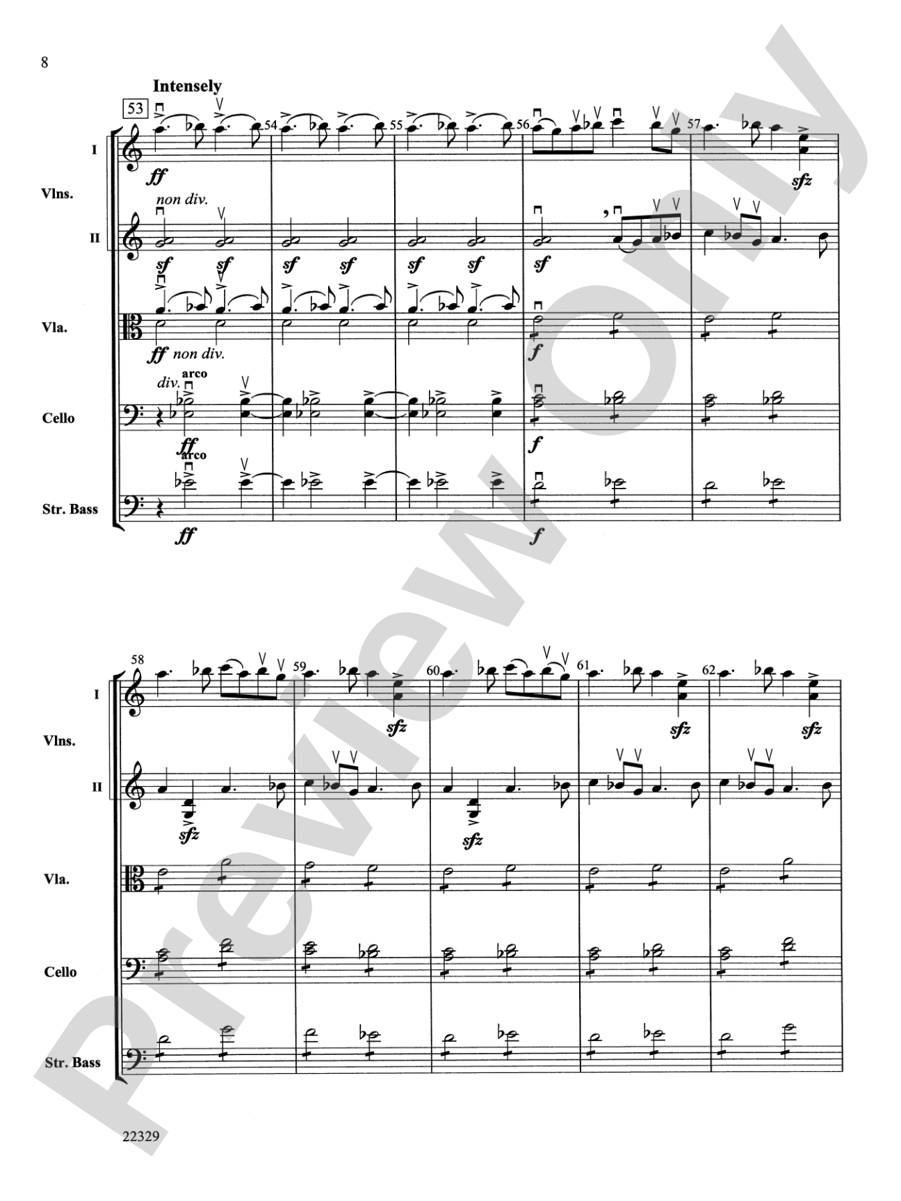 Vir-Cello Reality: String Orchestra Conductor Score & Parts