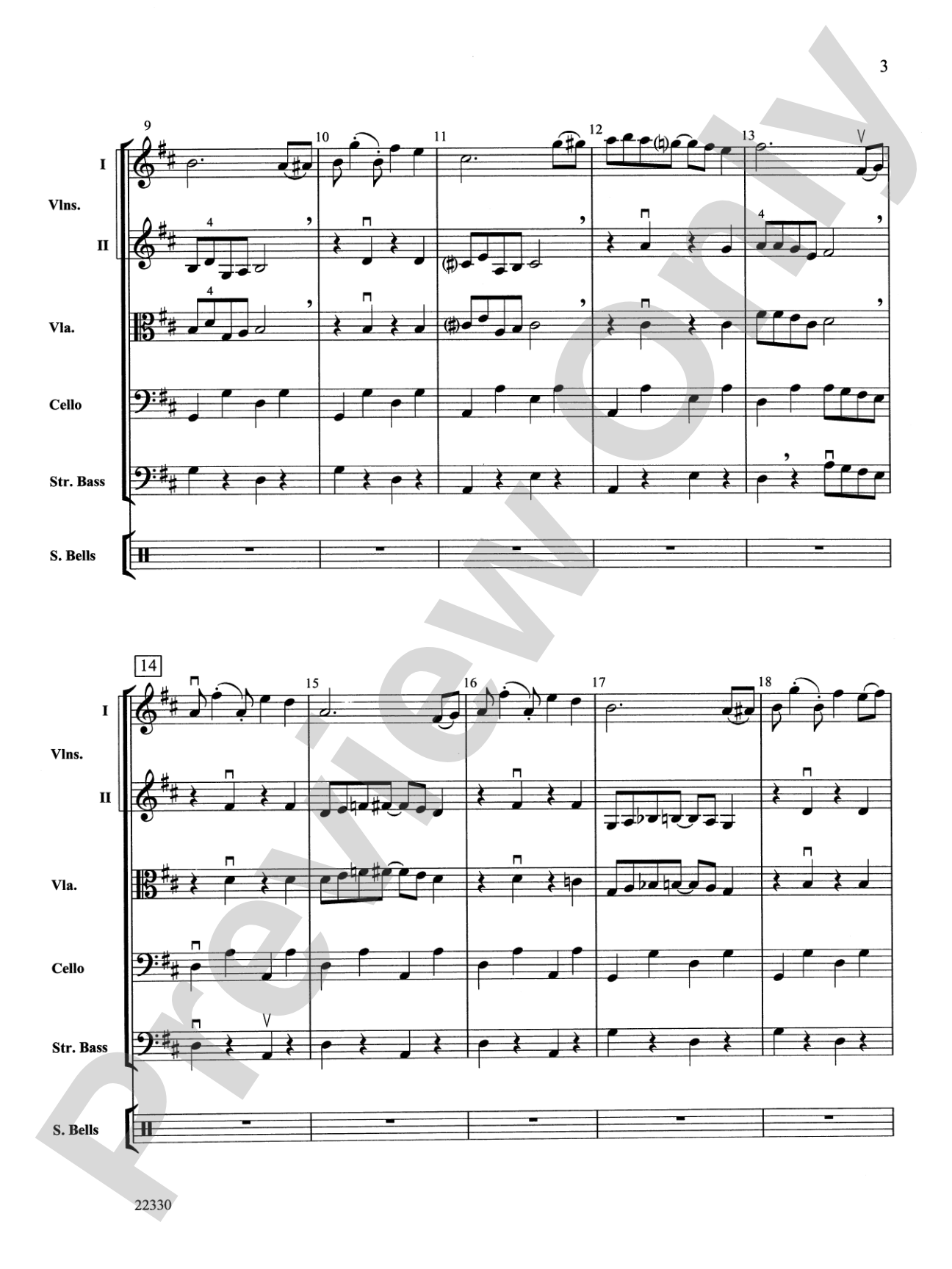 The Yuletide Rag: String Orchestra Conductor Score & Parts