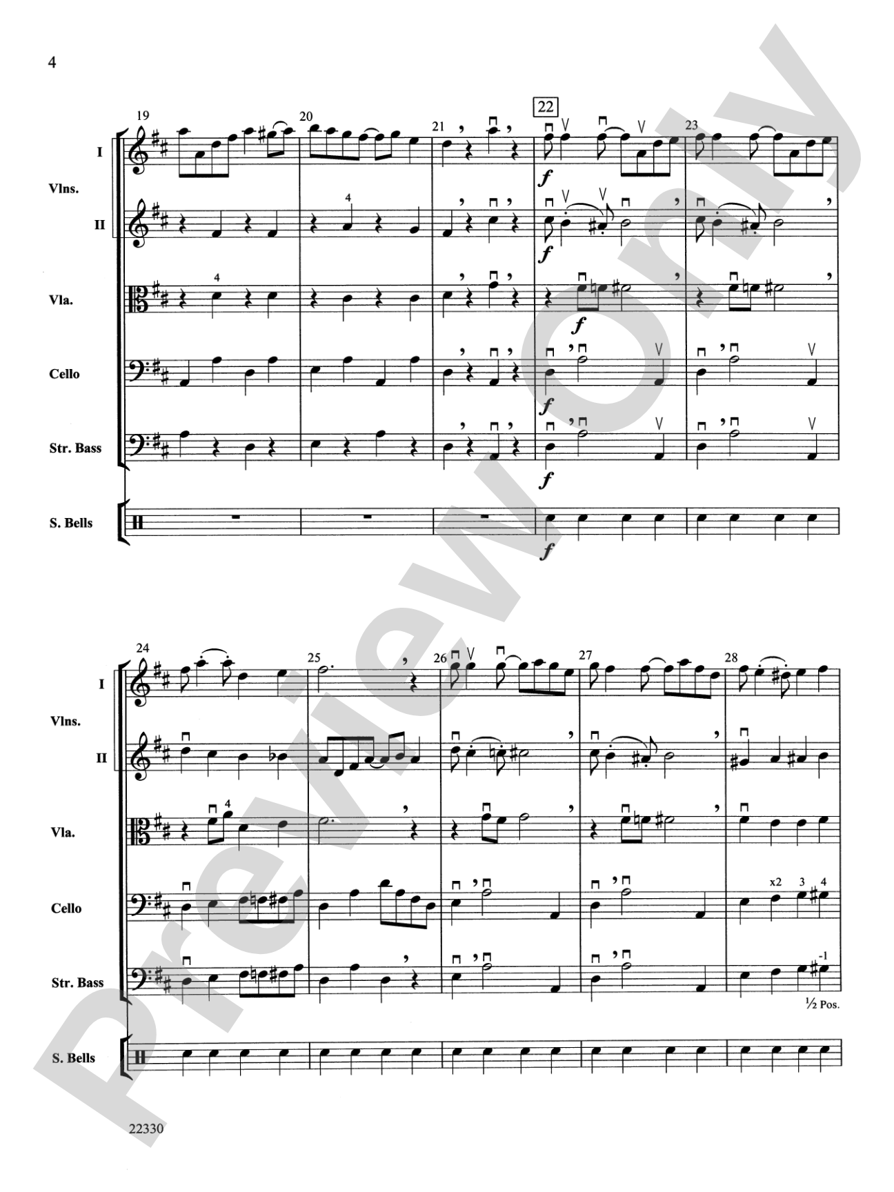 The Yuletide Rag: String Orchestra Conductor Score & Parts