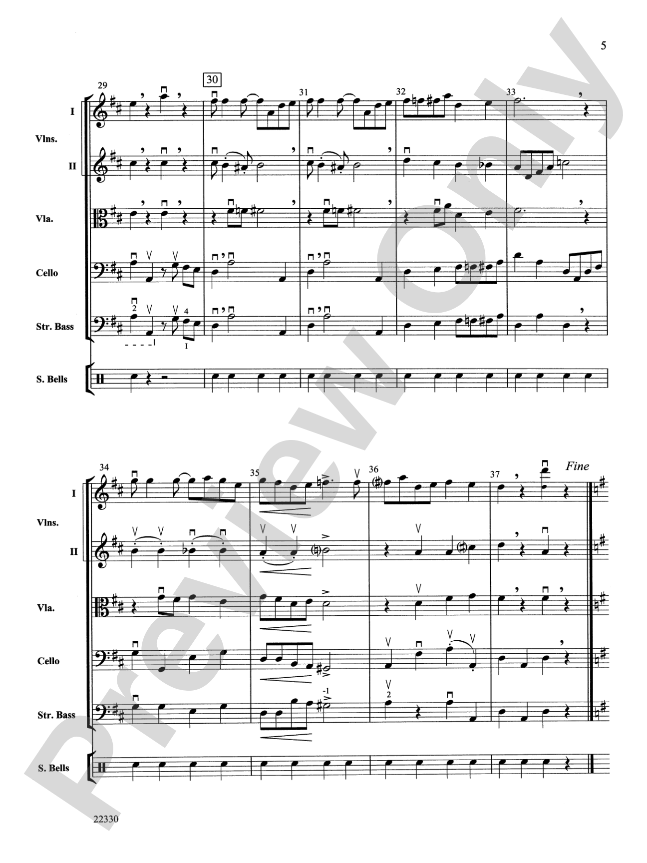 The Yuletide Rag: String Orchestra Conductor Score & Parts