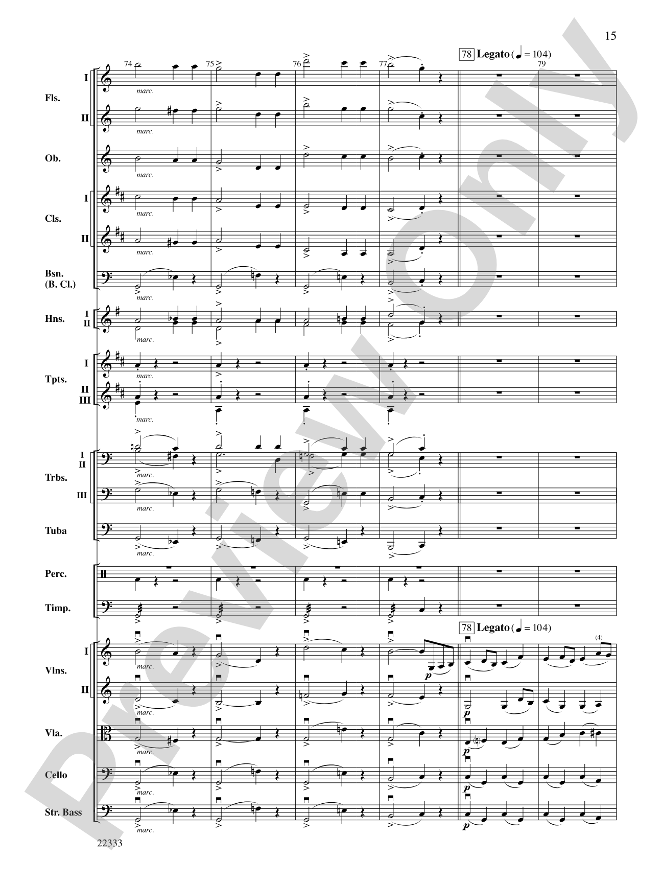 Academic Festival Overture: Full Orchestra Conductor Score & Parts