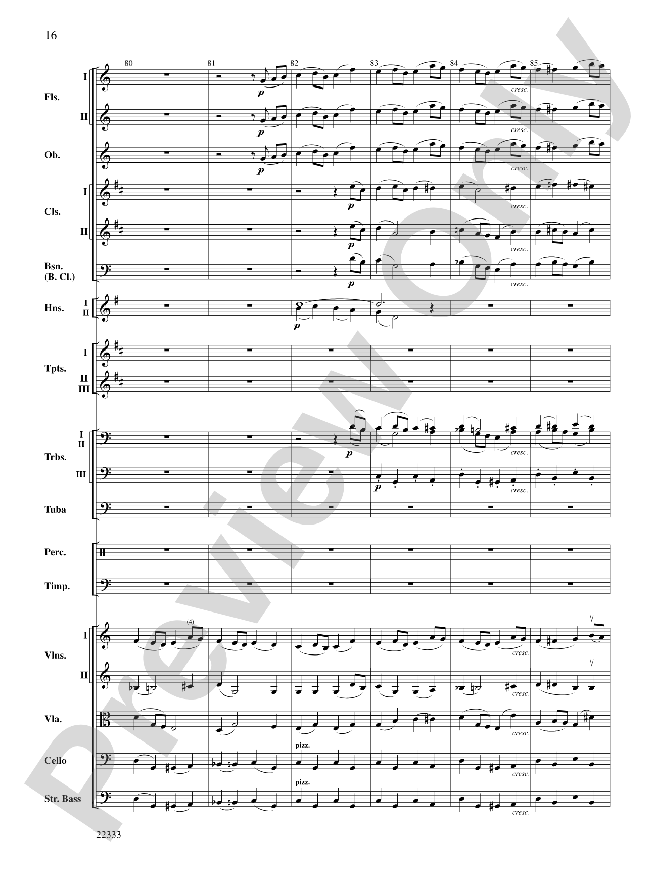 Academic Festival Overture: Full Orchestra Conductor Score & Parts