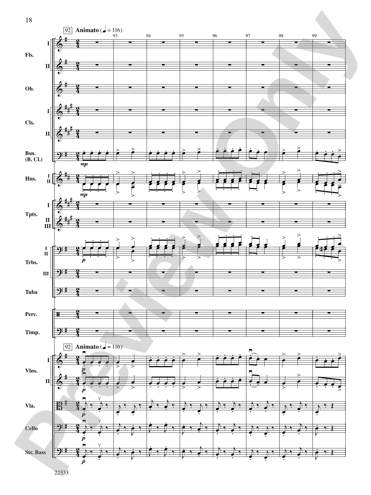 Academic Festival Overture: Full Orchestra Conductor Score & Parts