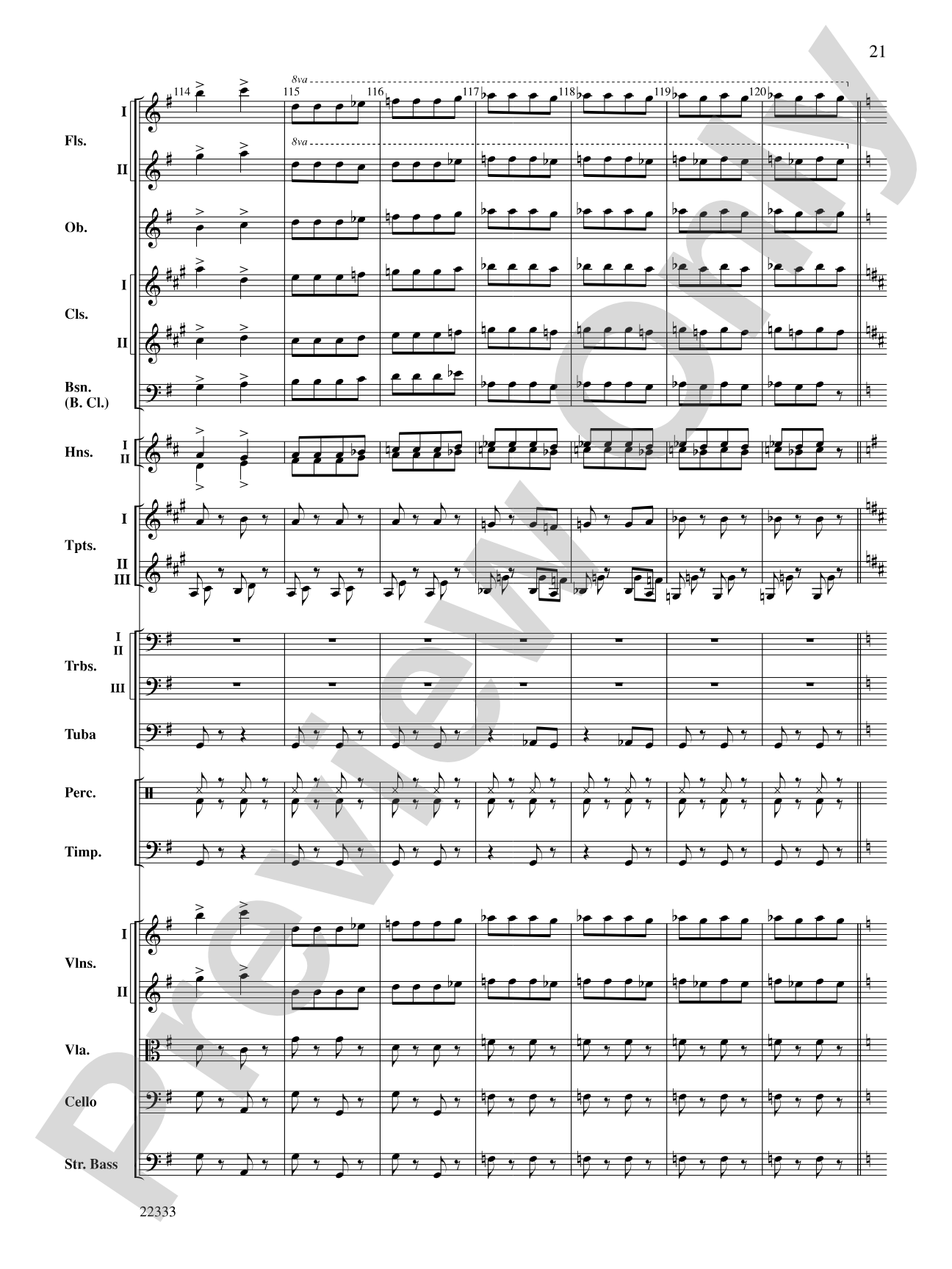 Academic Festival Overture: Full Orchestra Conductor Score & Parts