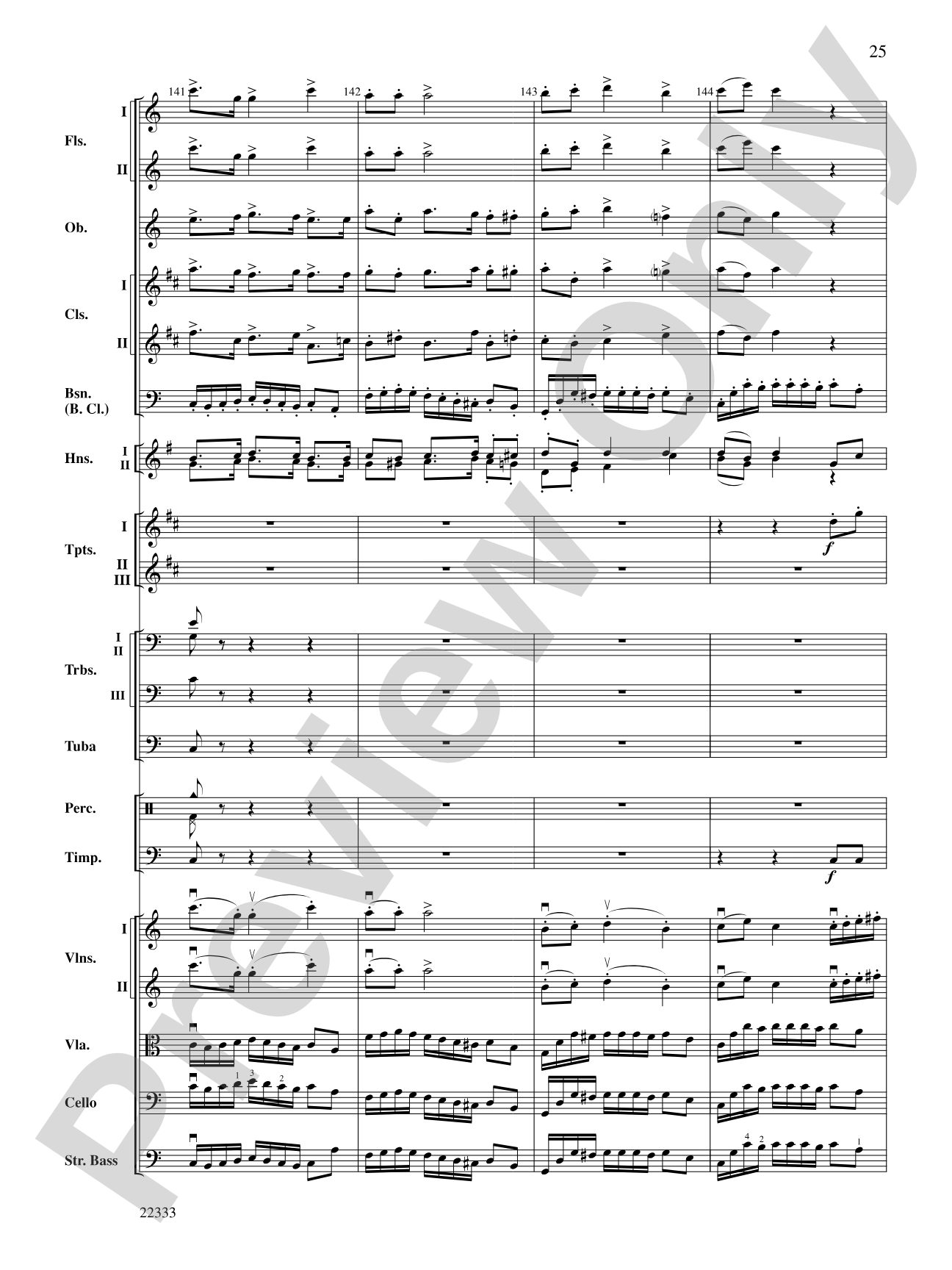 Academic Festival Overture: Full Orchestra Conductor Score & Parts