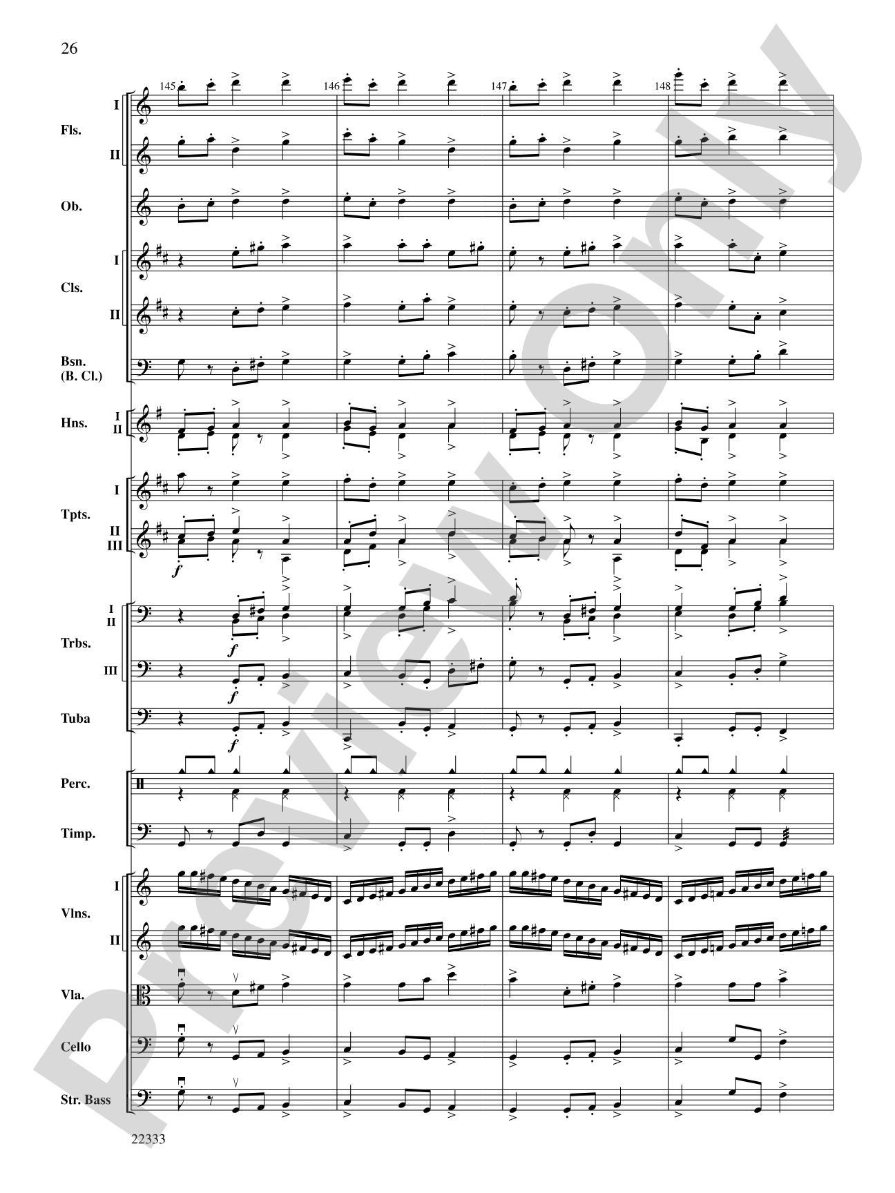 Academic Festival Overture: Full Orchestra Conductor Score & Parts