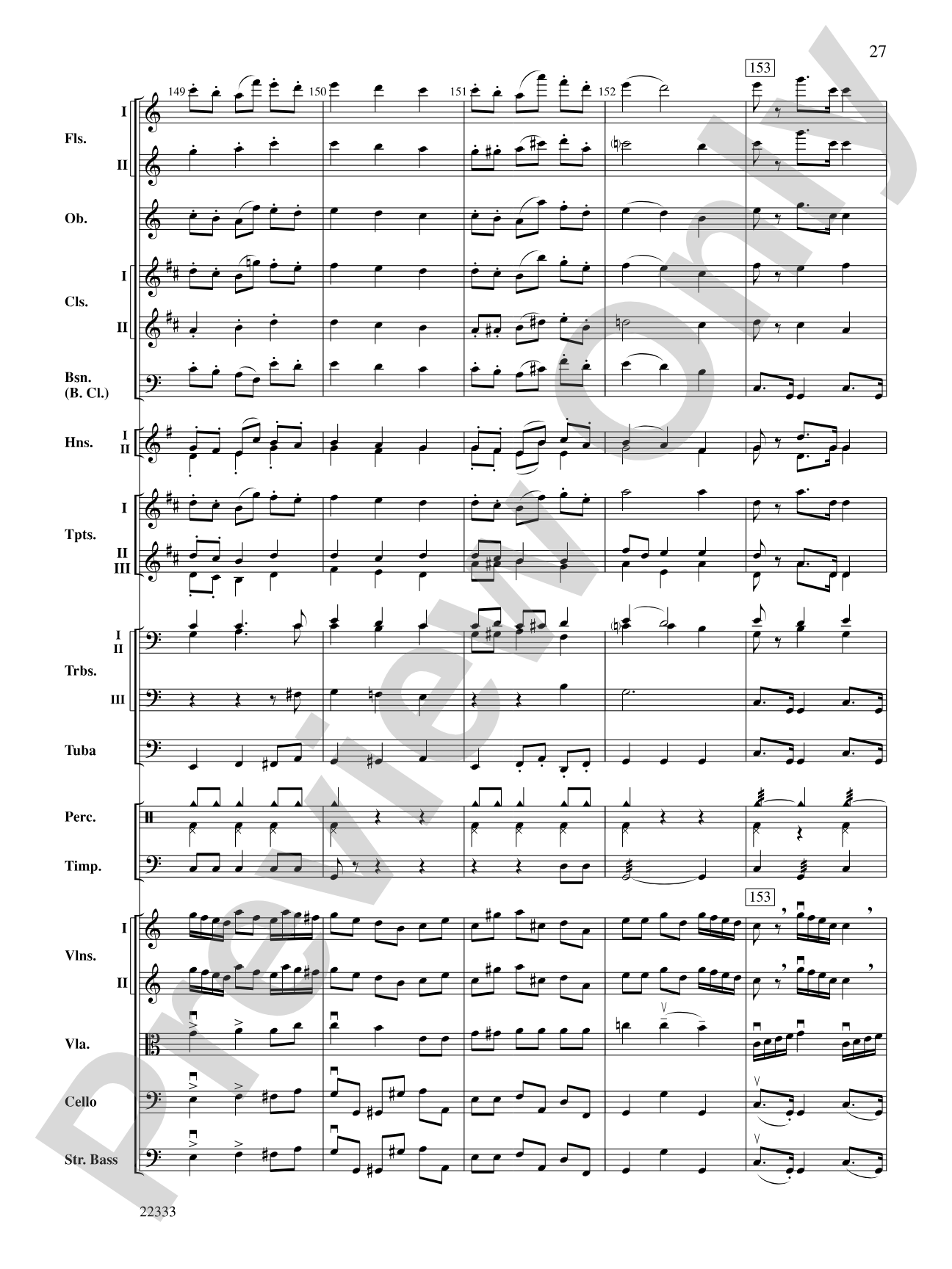 Academic Festival Overture: Full Orchestra Conductor Score & Parts