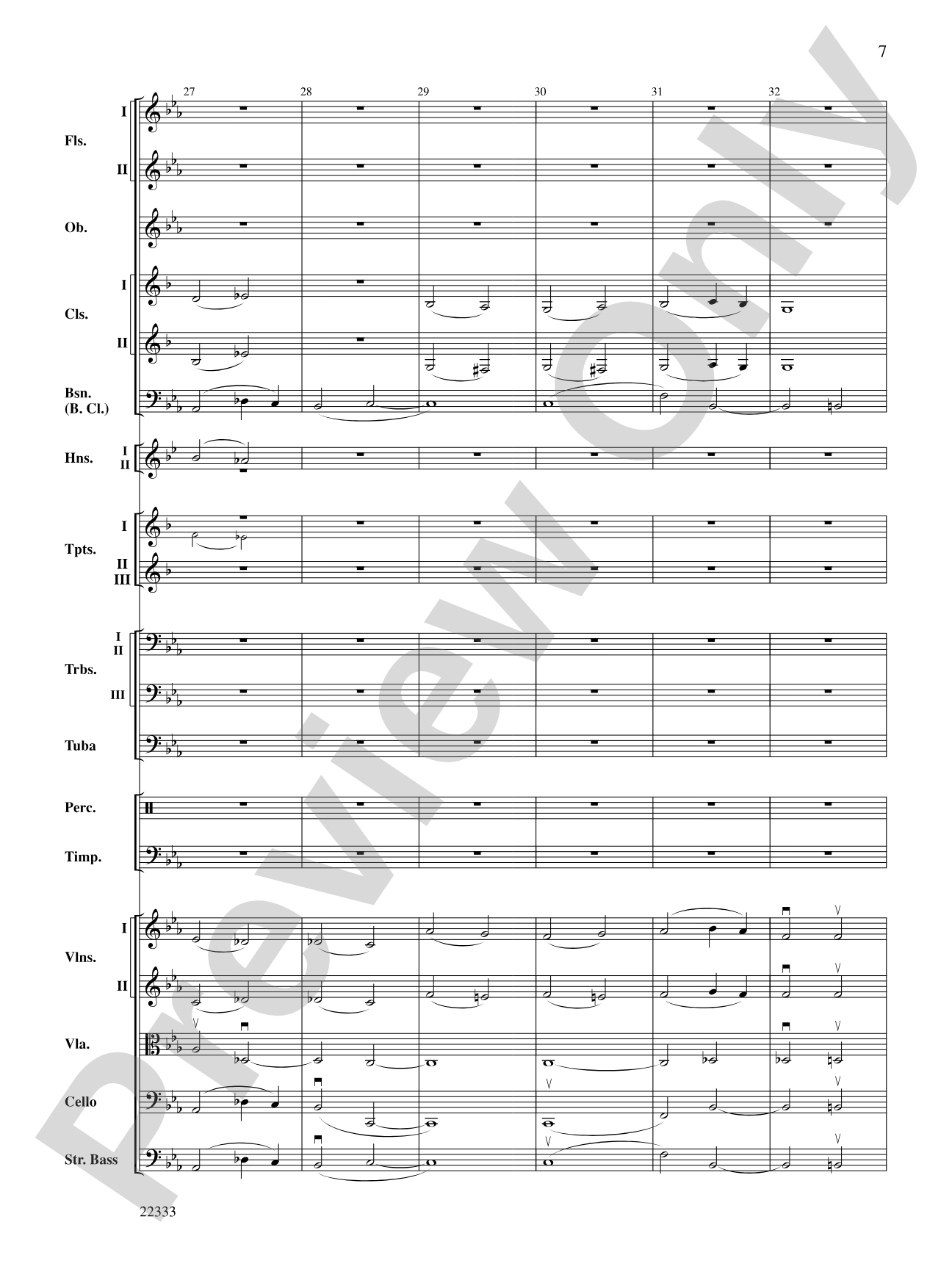 Academic Festival Overture: Full Orchestra Conductor Score & Parts