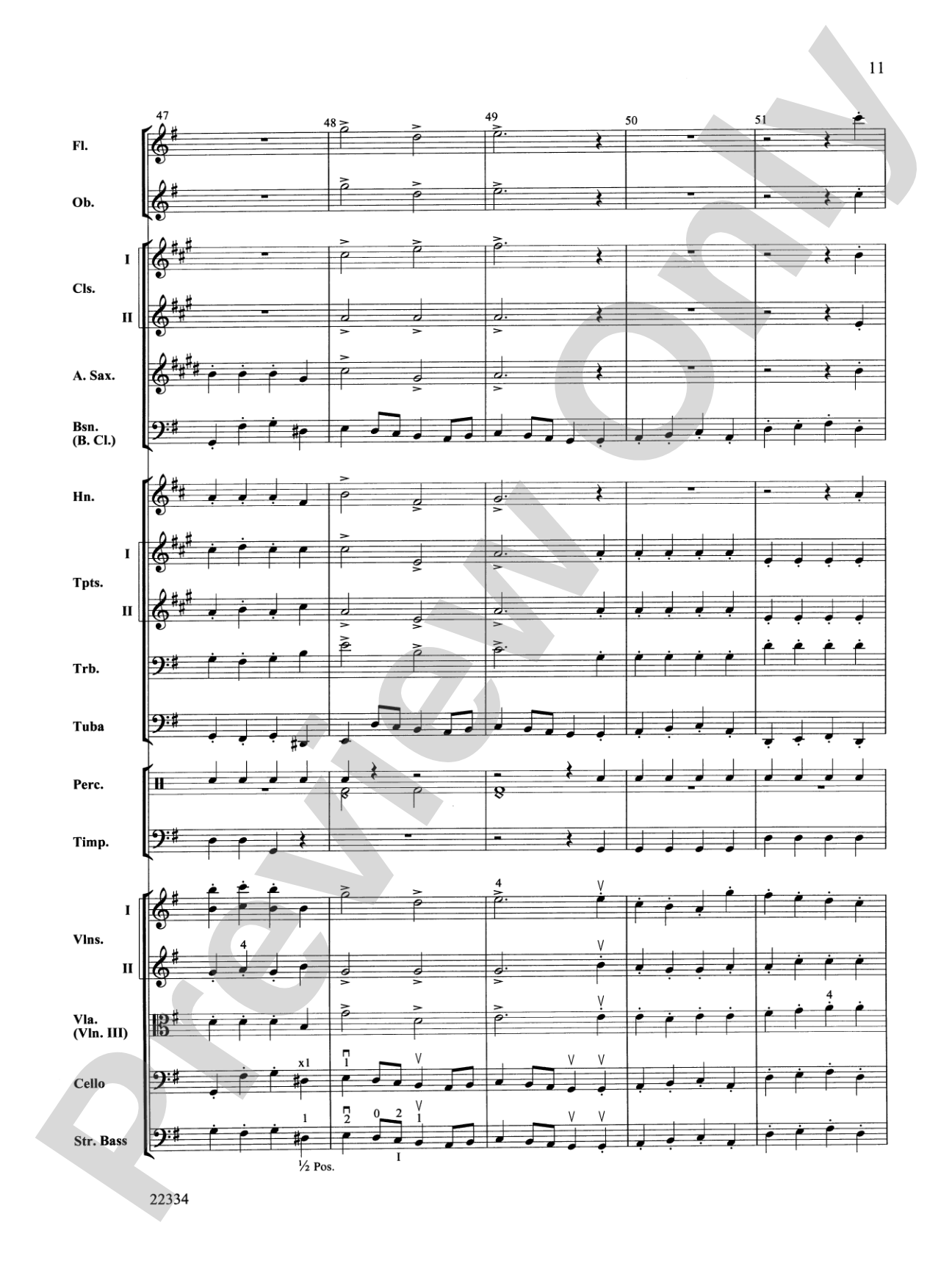 Symphony No. 5 "Reformation" (4th Movement): Full Orchestra Conductor Score & Parts
