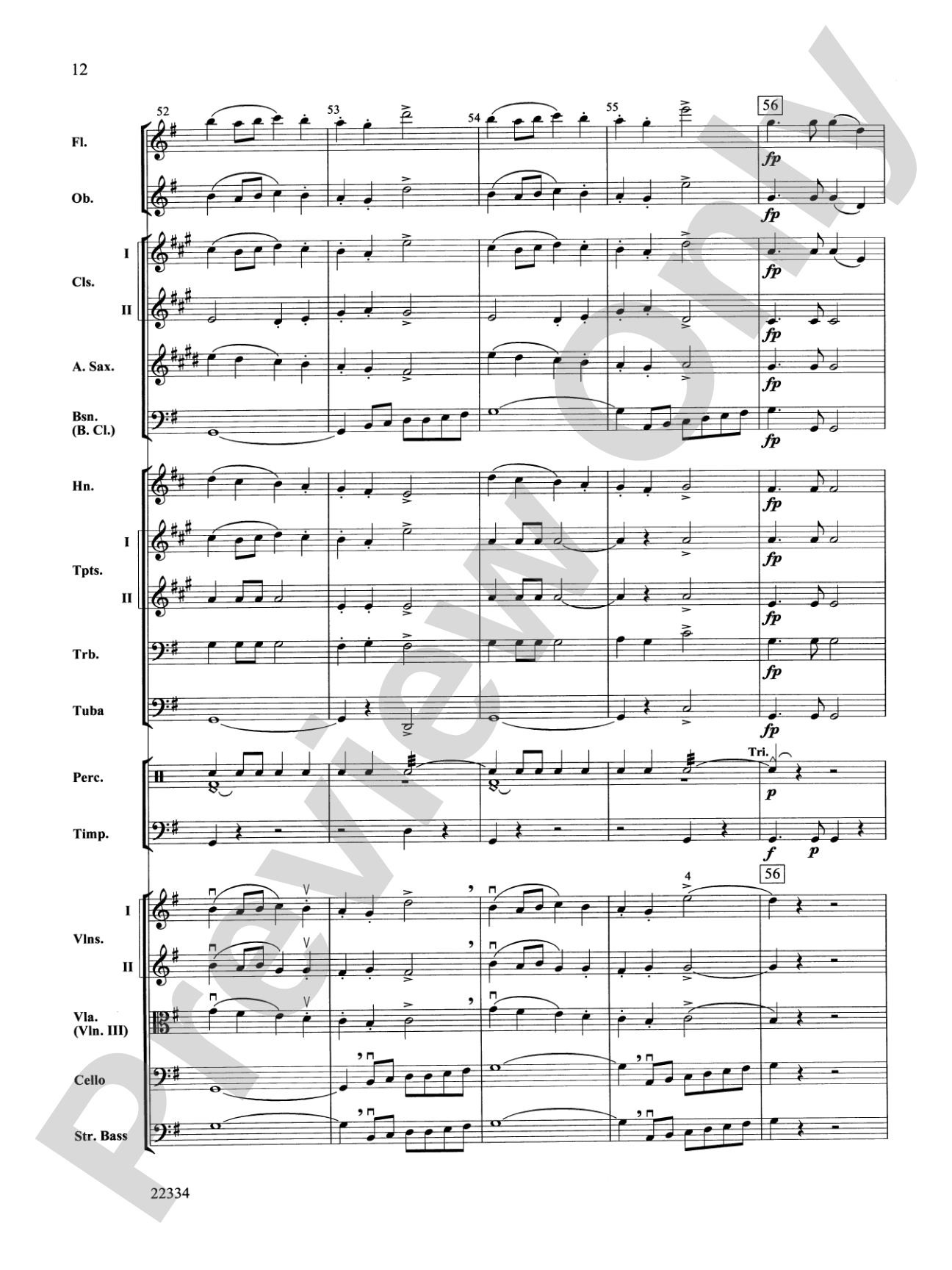 Symphony No. 5 "Reformation" (4th Movement): Full Orchestra Conductor Score & Parts