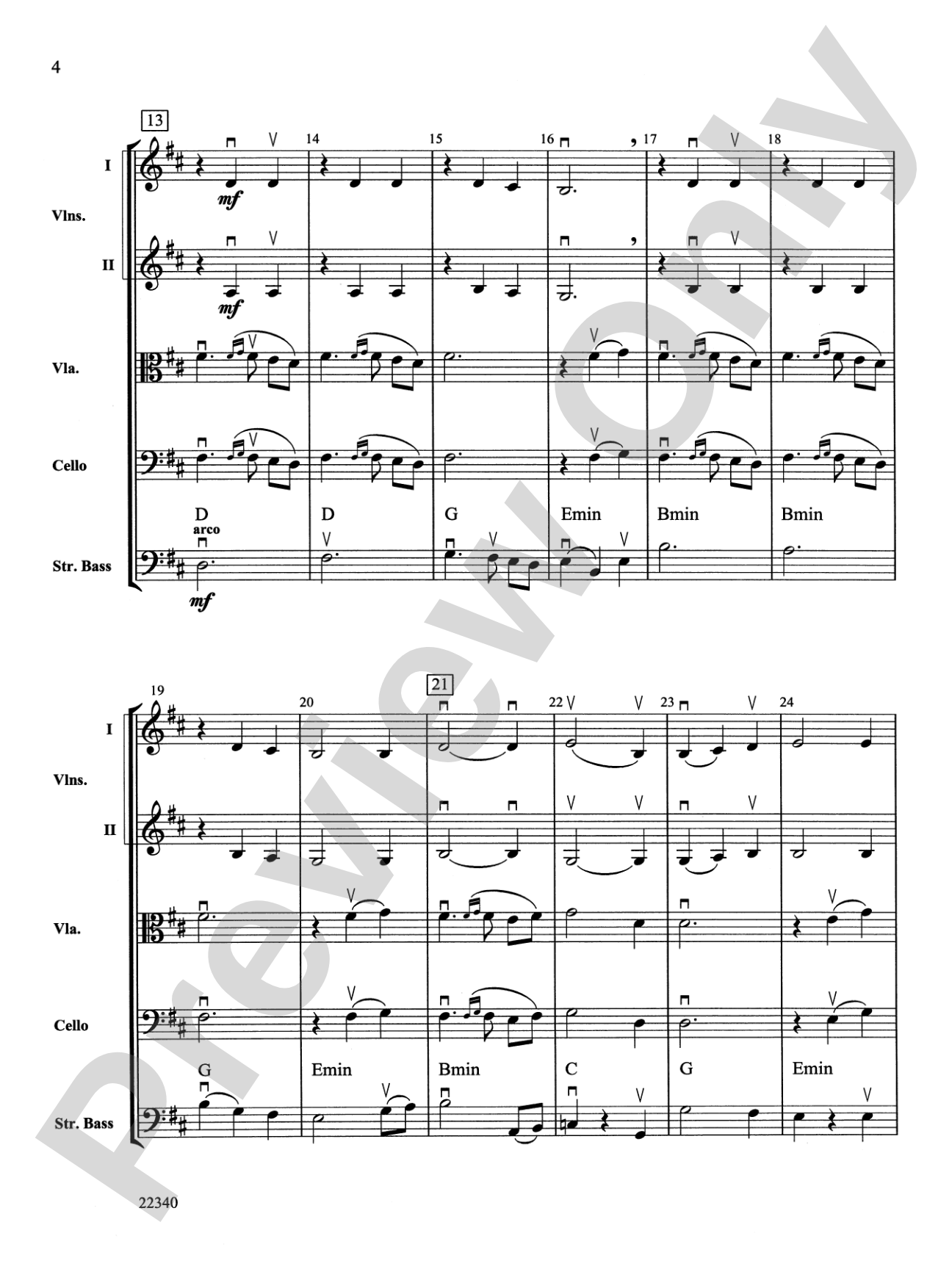 Dakota Fiddle Hymn and Dance: String Orchestra Conductor Score & Parts
