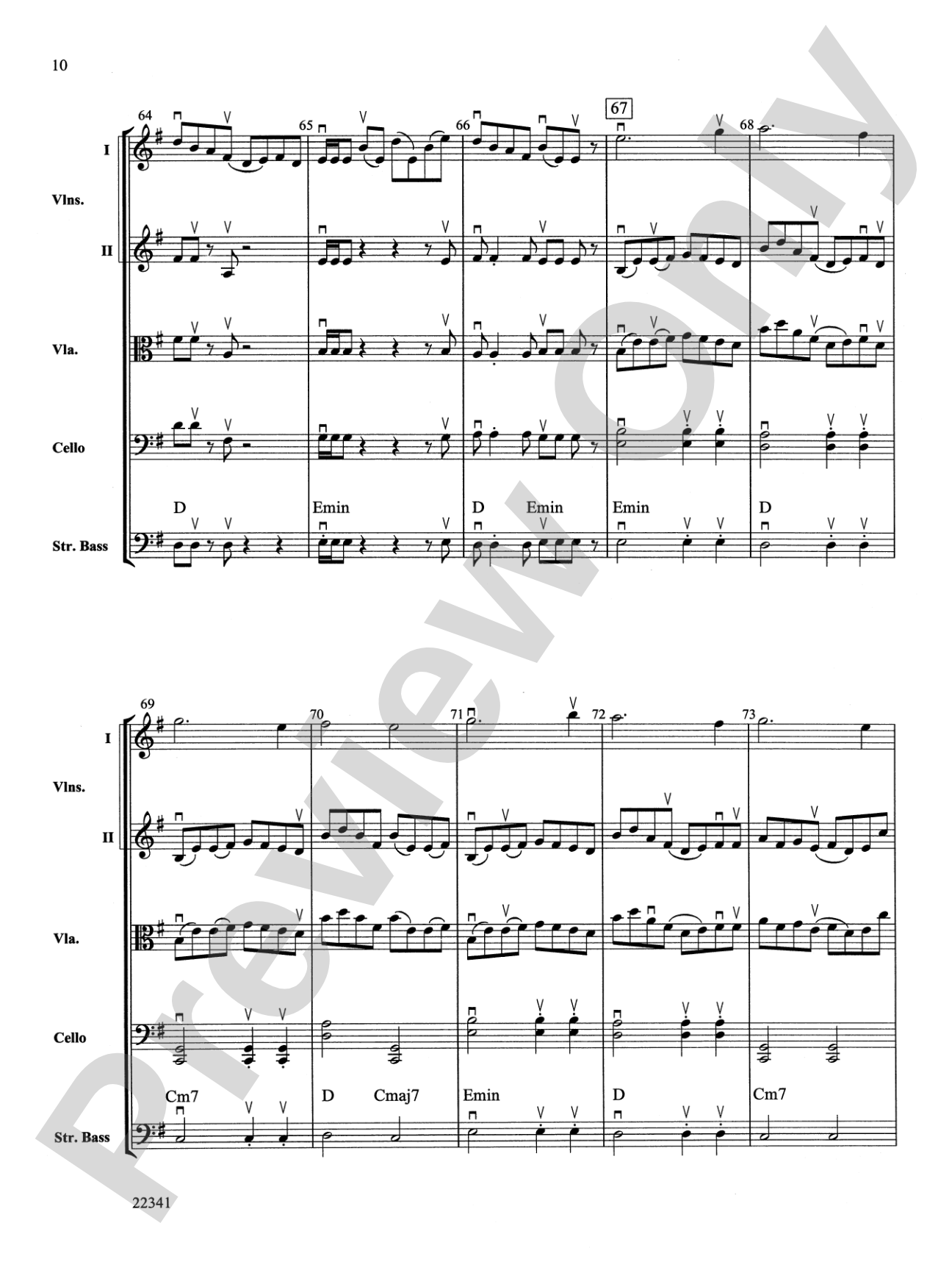 Scottish Mist: String Orchestra Conductor Score & Parts