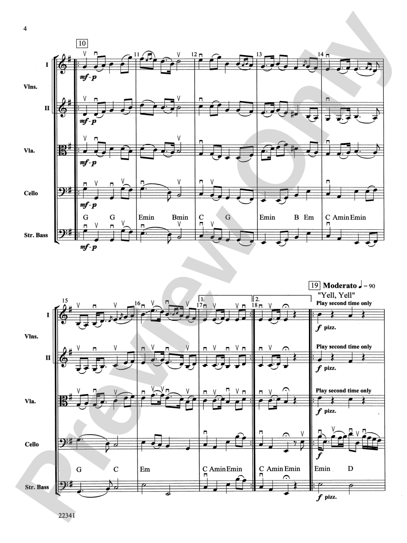 Scottish Mist: String Orchestra Conductor Score & Parts