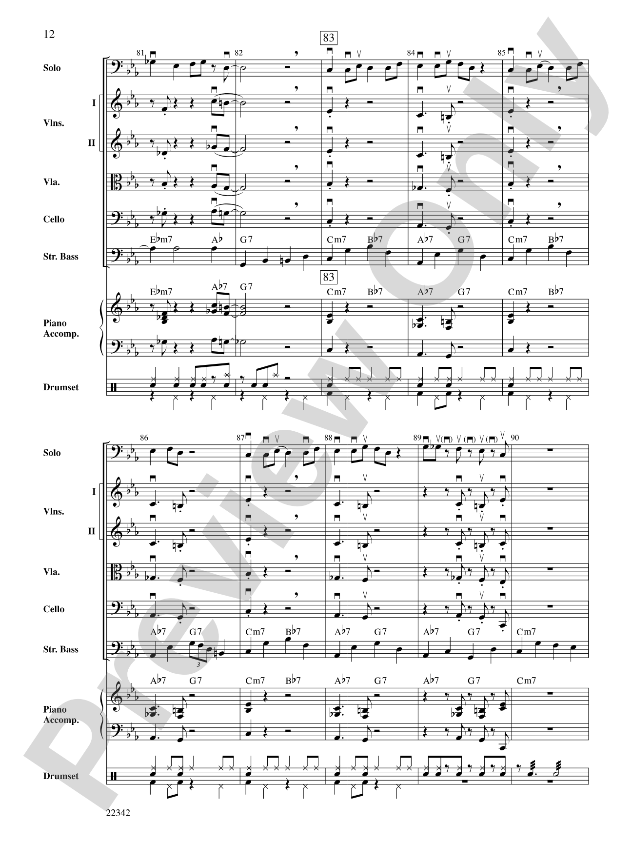 J. D. Meets the Rhythm Section: String Orchestra Conductor Score & Parts