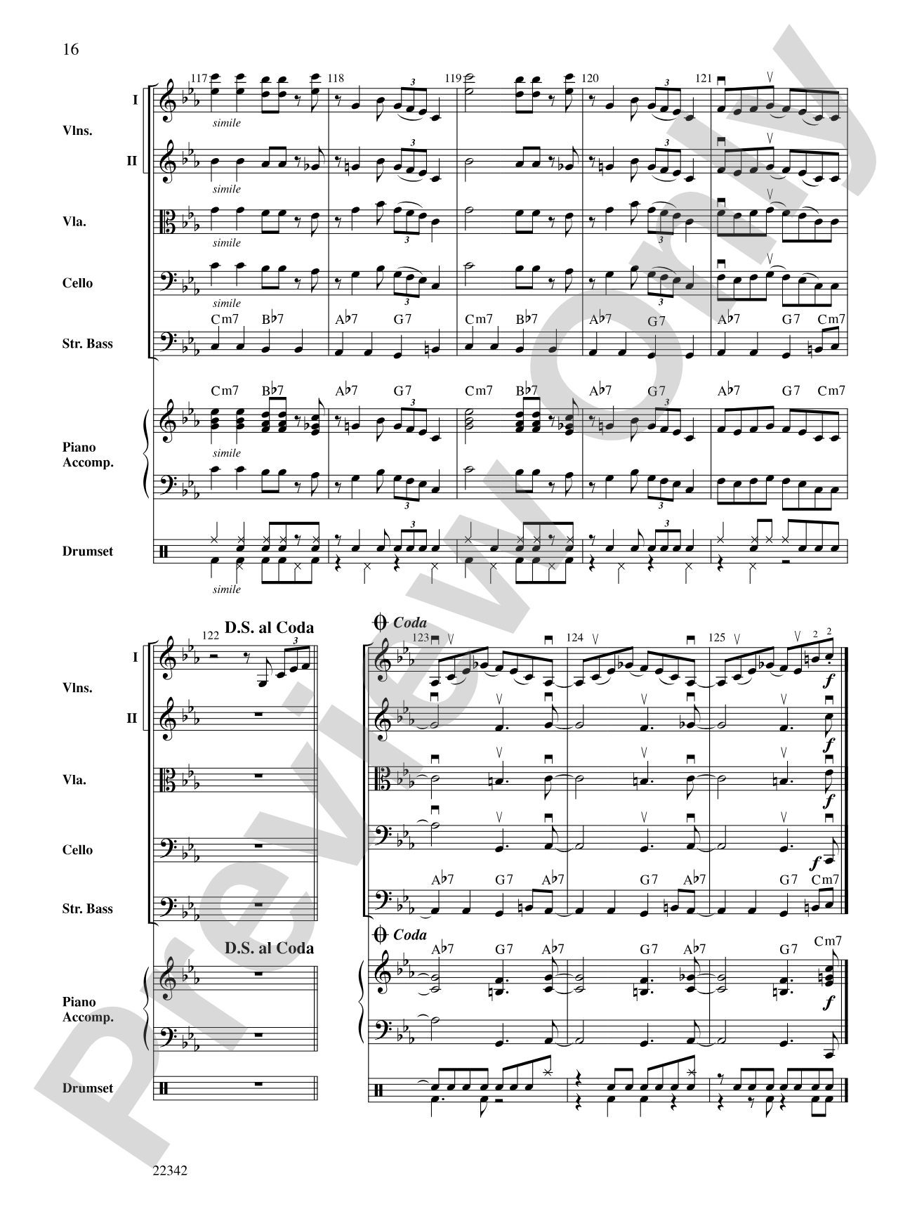 J. D. Meets the Rhythm Section: String Orchestra Conductor Score & Parts