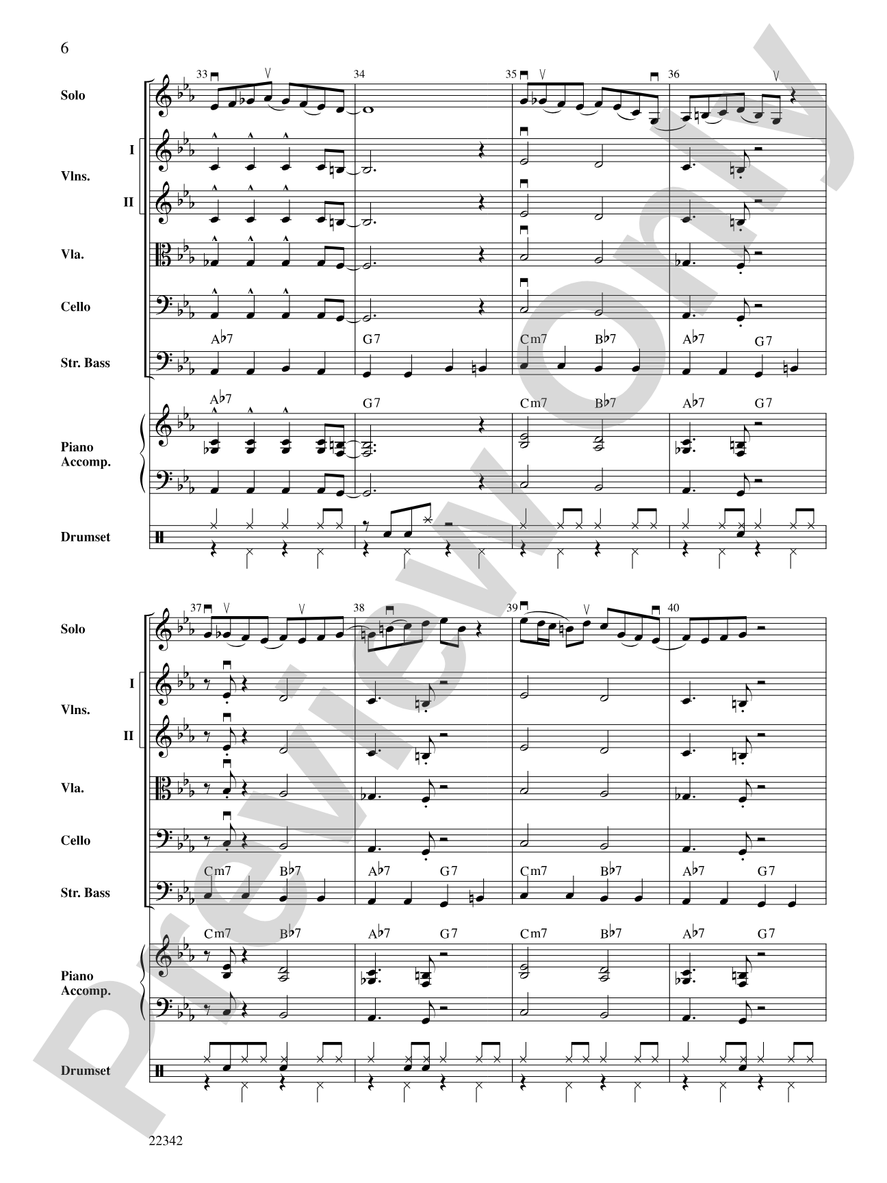 J. D. Meets the Rhythm Section: String Orchestra Conductor Score & Parts