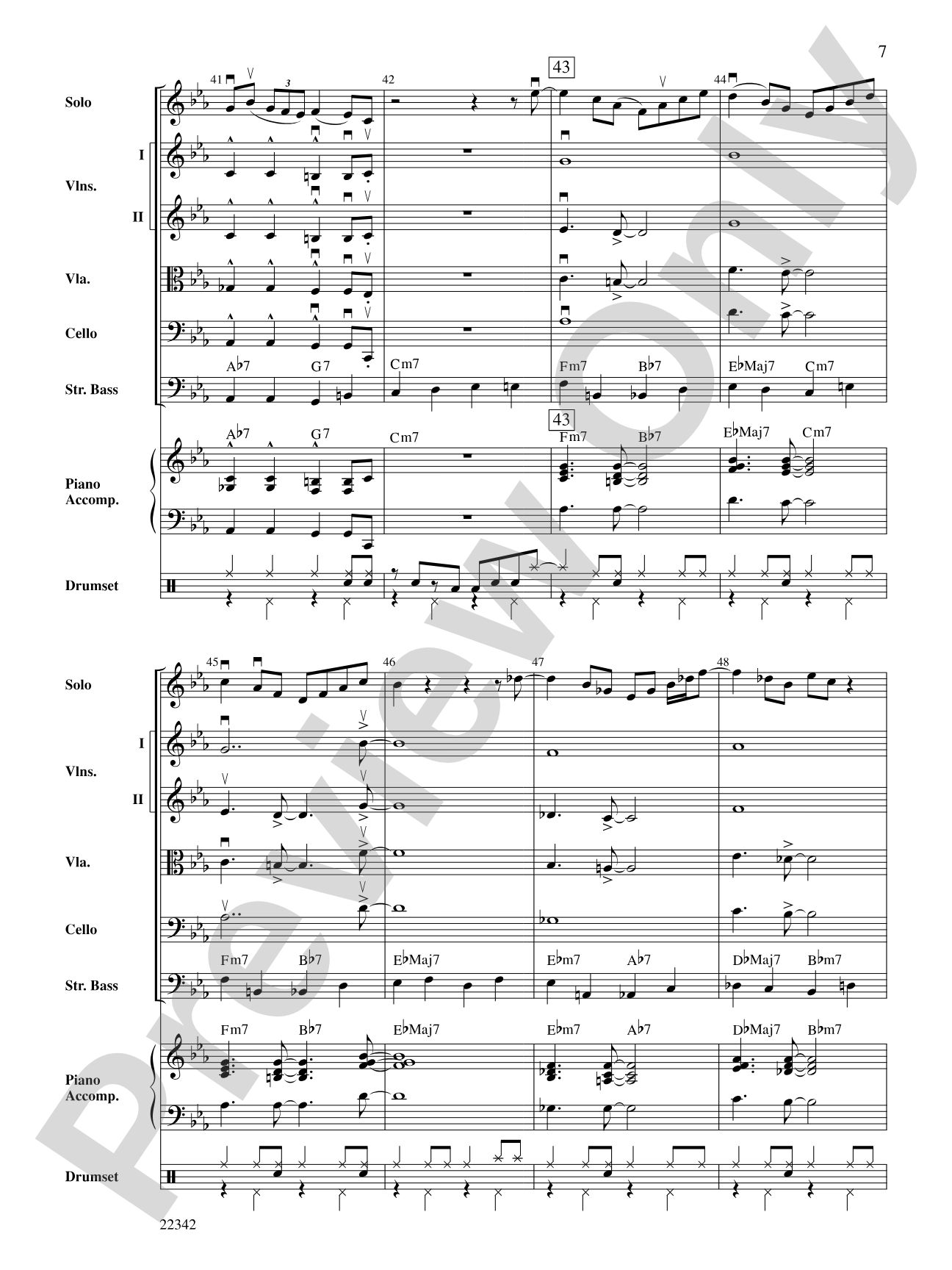J. D. Meets the Rhythm Section: String Orchestra Conductor Score & Parts