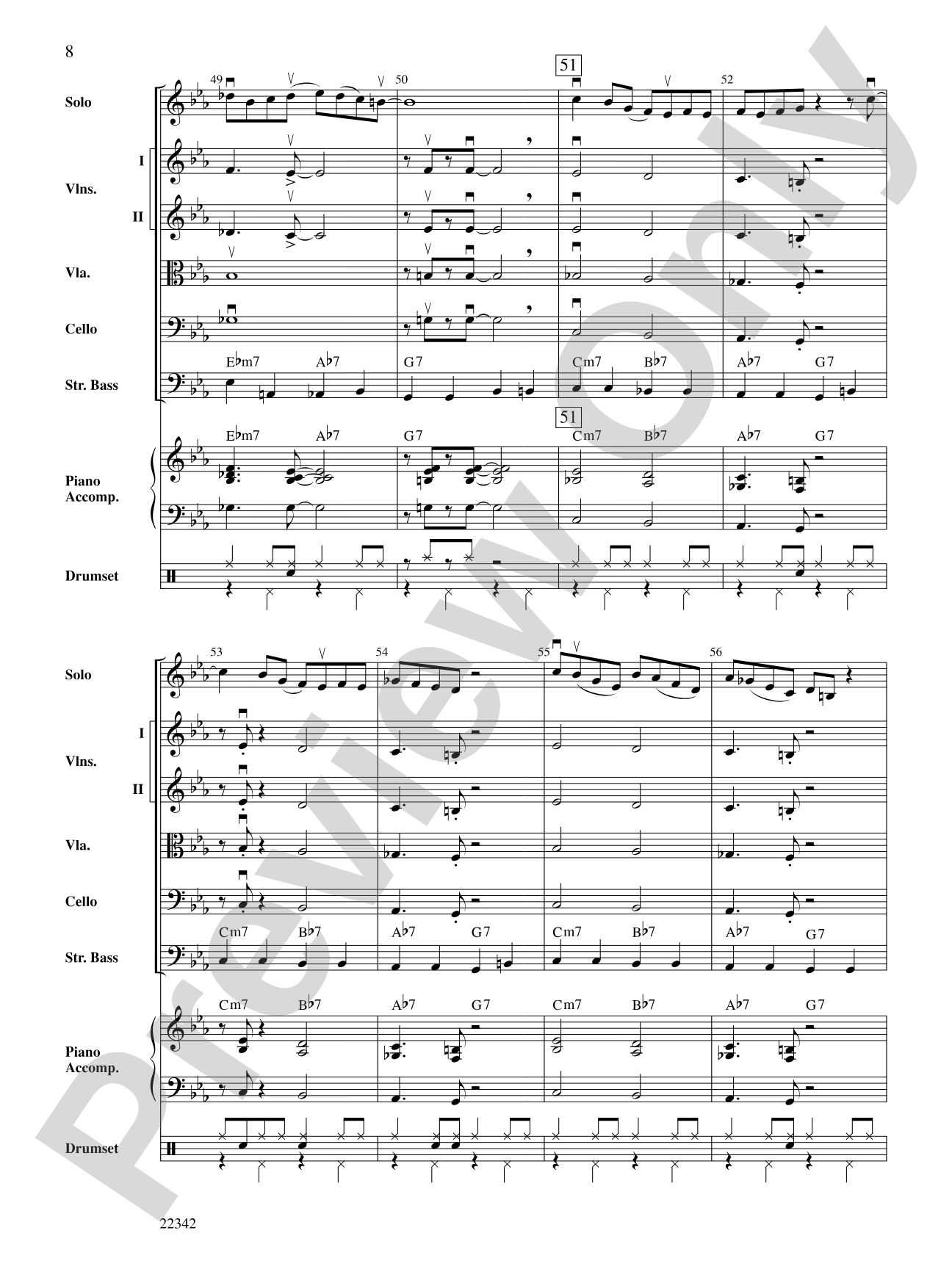 J. D. Meets the Rhythm Section: String Orchestra Conductor Score & Parts